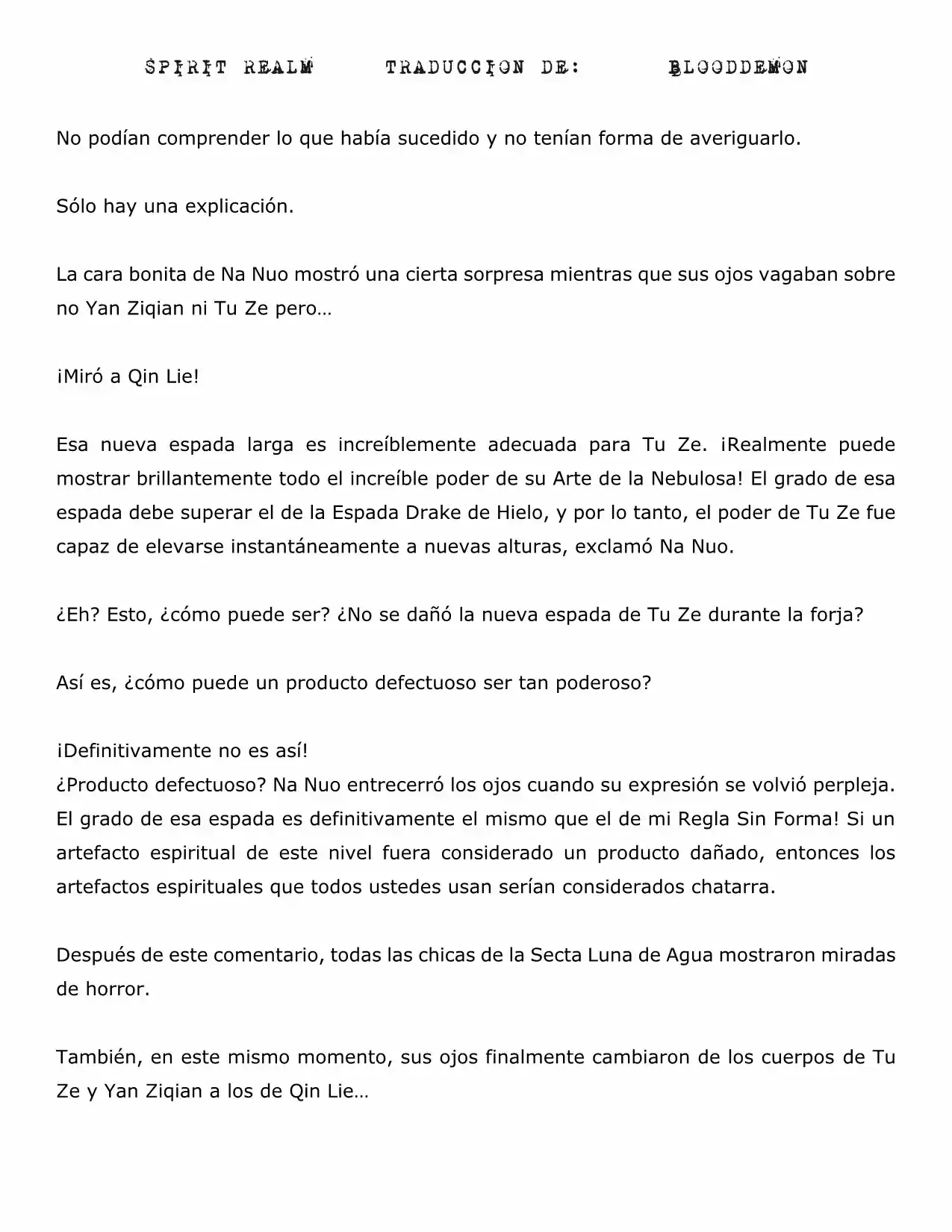 Spirit Realm (Novela) - Capítulo 84 - Página 6 - LectorTMOo