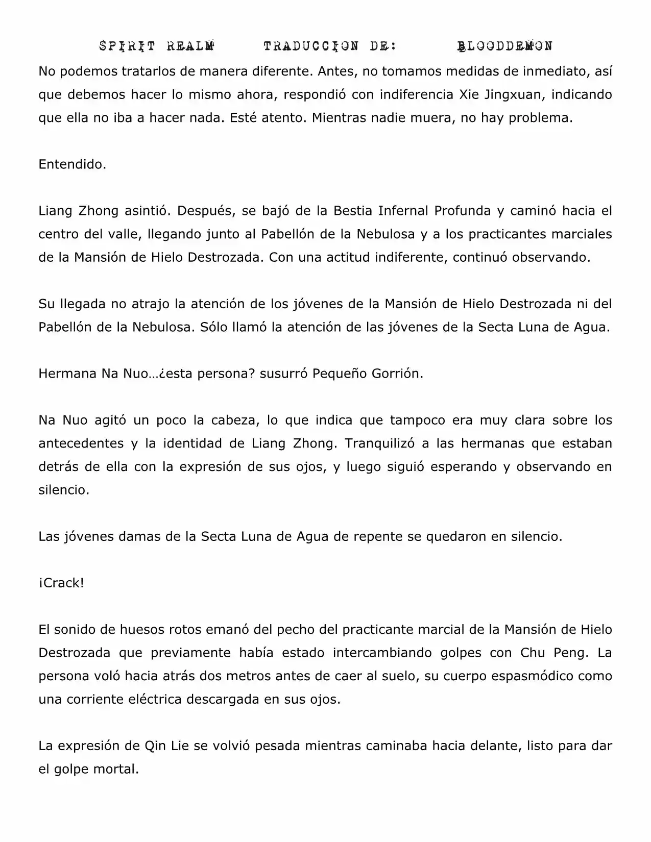 Spirit Realm (Novela) - Capítulo 85 - Página 4 - LectorTMOo