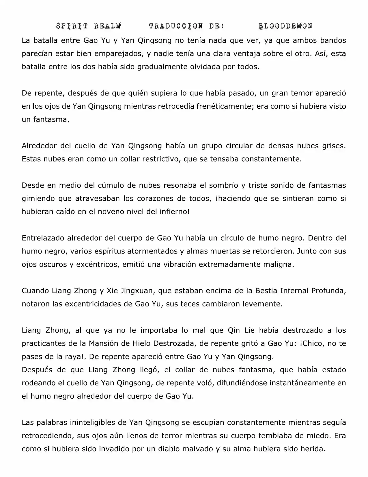 Spirit Realm (Novela) - Capítulo 85 - Página 6 - LectorTMOo