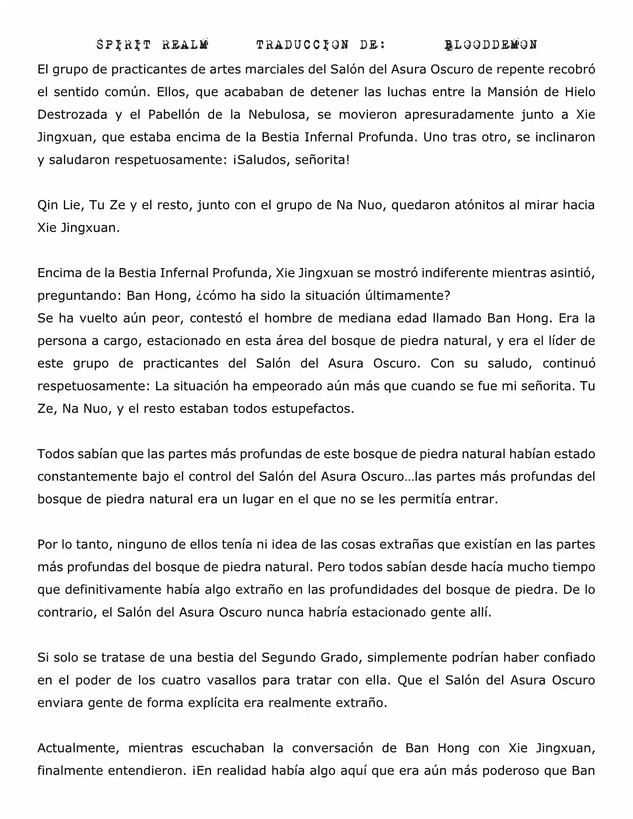 Spirit Realm (Novela) - Capítulo 85 - Página 8 - LectorTMOo