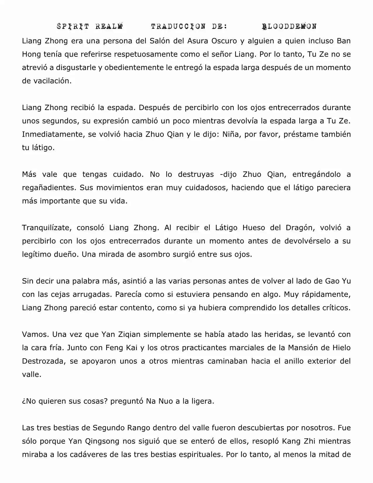 Spirit Realm (Novela) - Capítulo 86 - Página 4 - LectorTMOo