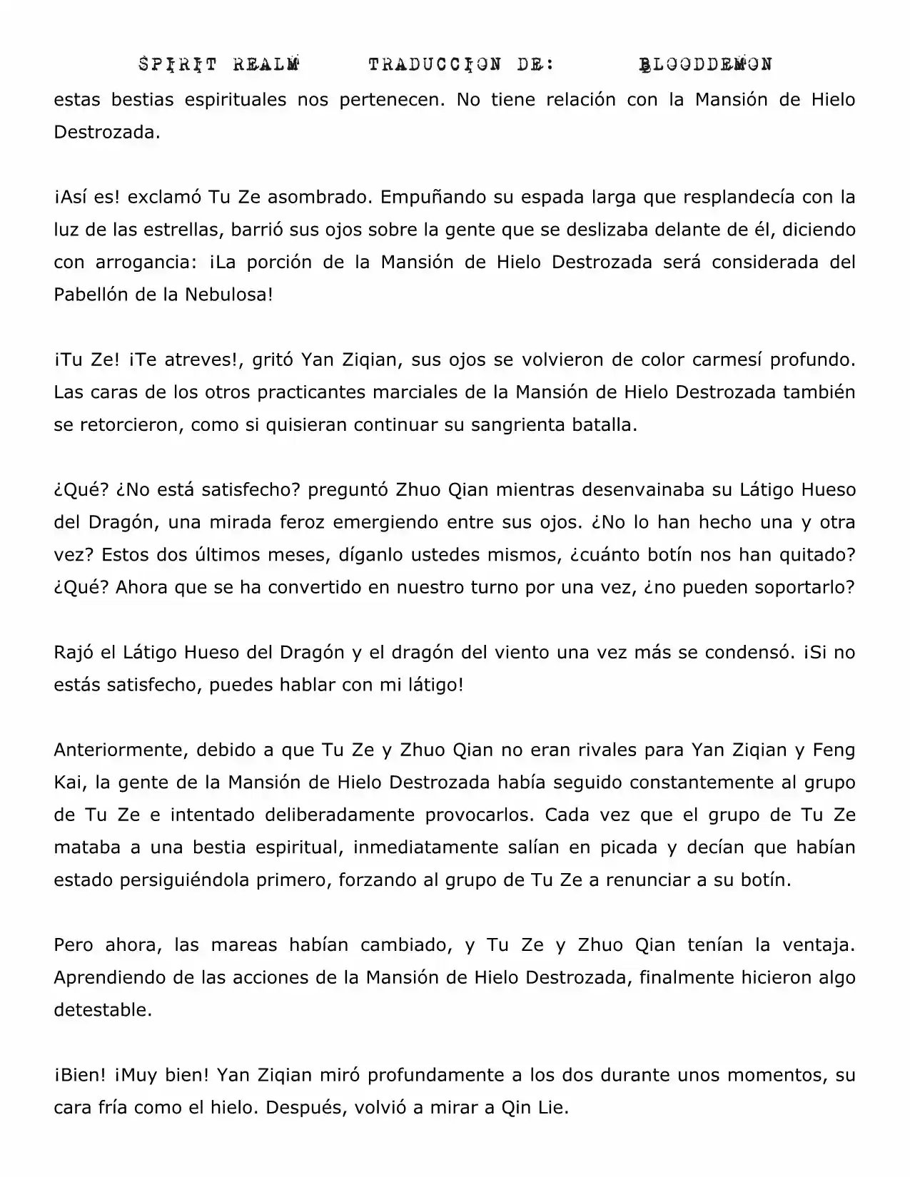 Spirit Realm (Novela) - Capítulo 86 - Página 5 - LectorTMOo
