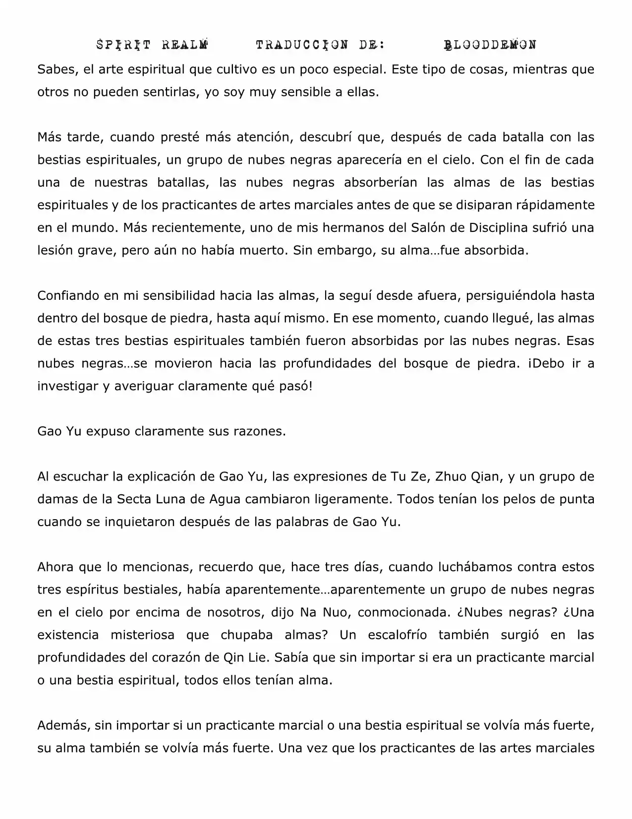 Spirit Realm (Novela) - Capítulo 86 - Página 8 - LectorTMOo