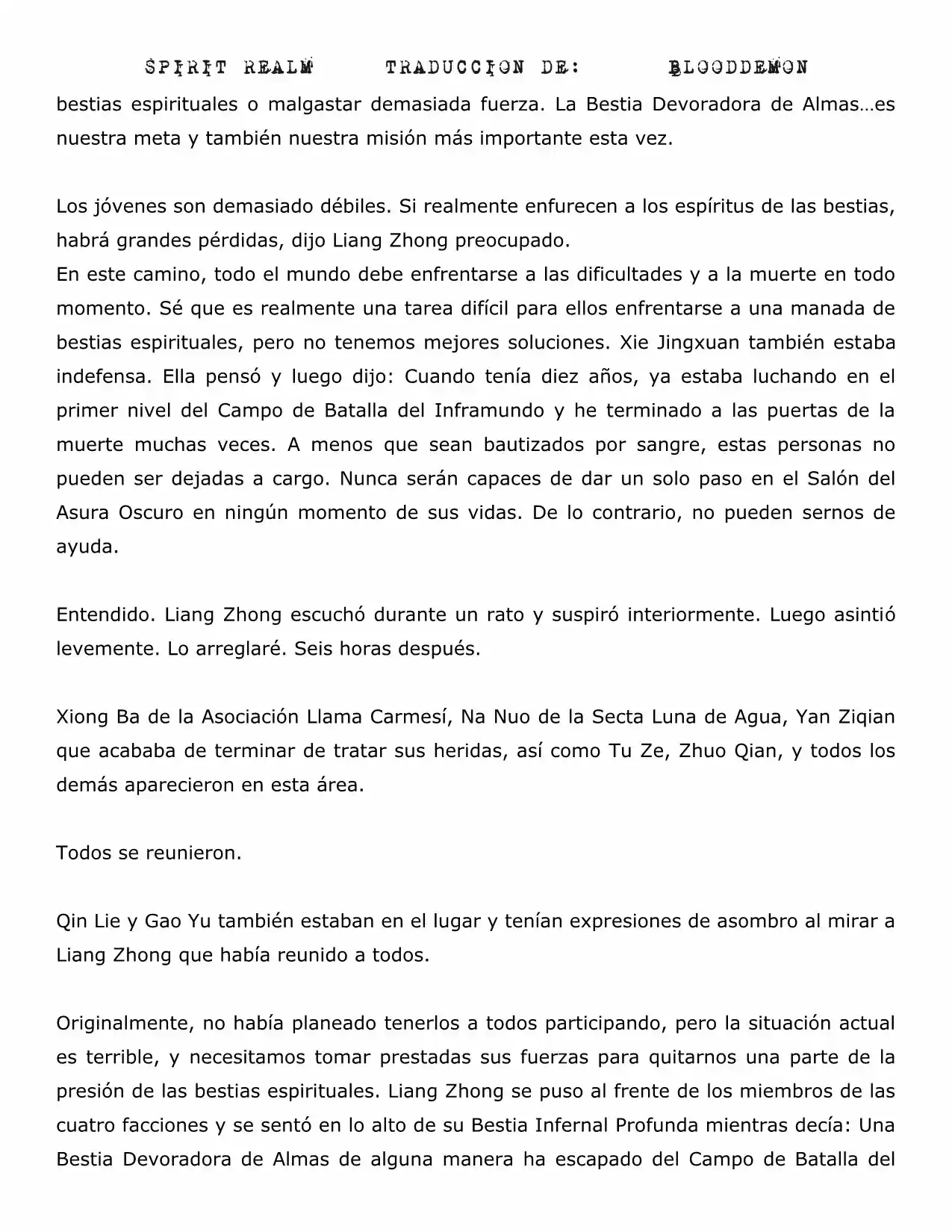 Spirit Realm (Novela) - Capítulo 87 - Página 7 - LectorTMOo