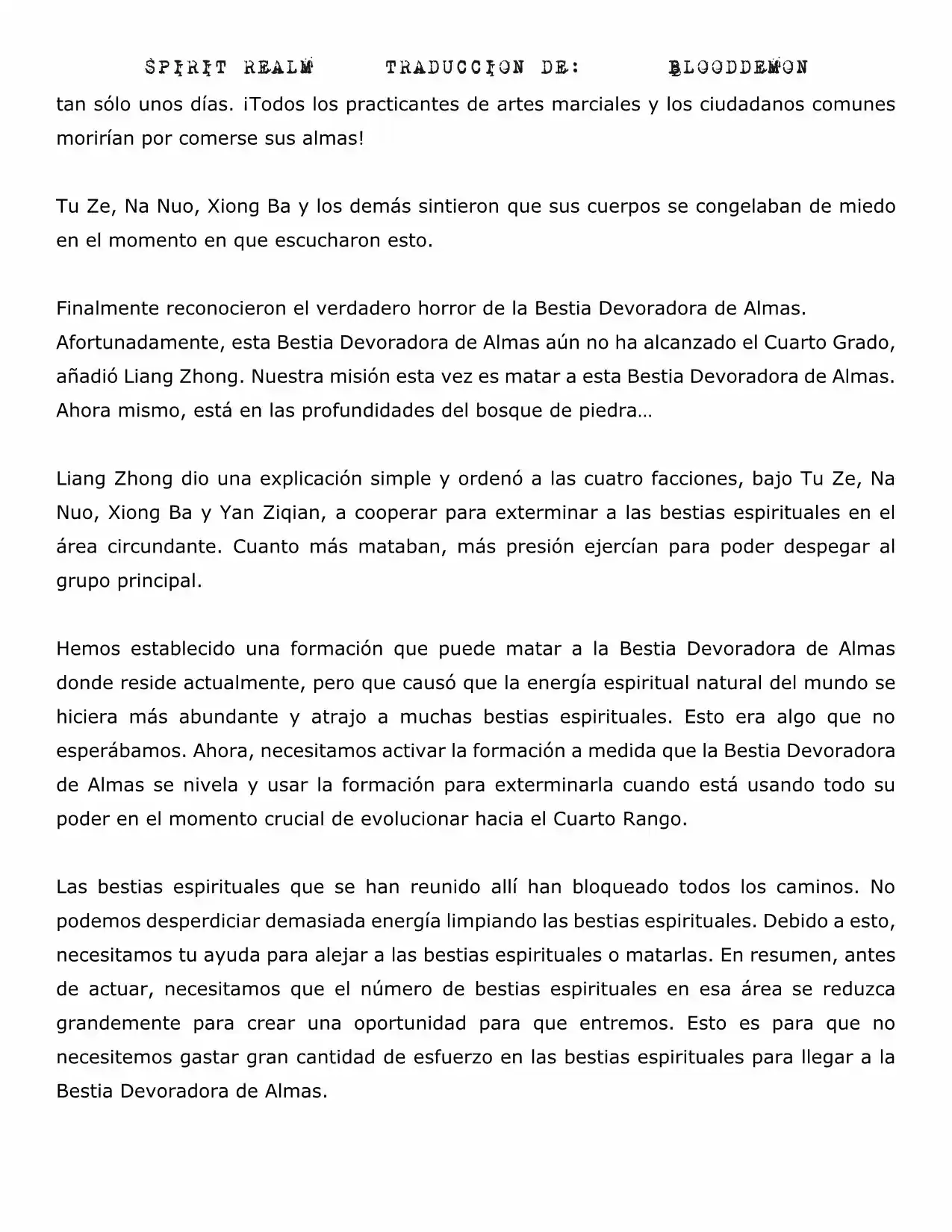 Spirit Realm (Novela) - Capítulo 88 - Página 4 - LectorTMOo