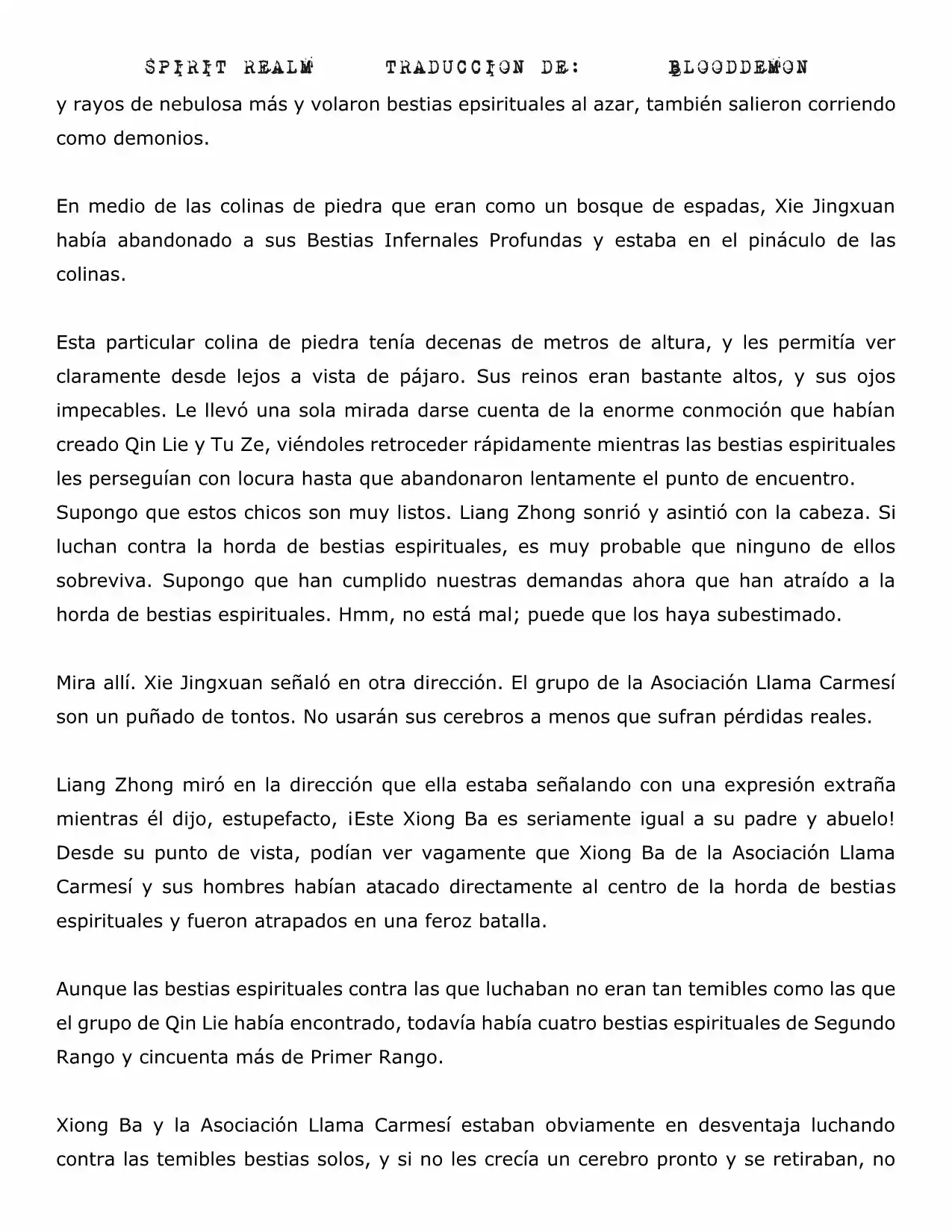 Spirit Realm (Novela) - Capítulo 89 - Página 5 - LectorTMOo