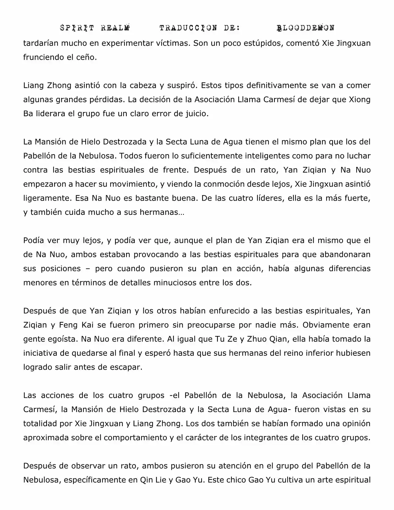 Spirit Realm (Novela) - Capítulo 89 - Página 6 - LectorTMOo