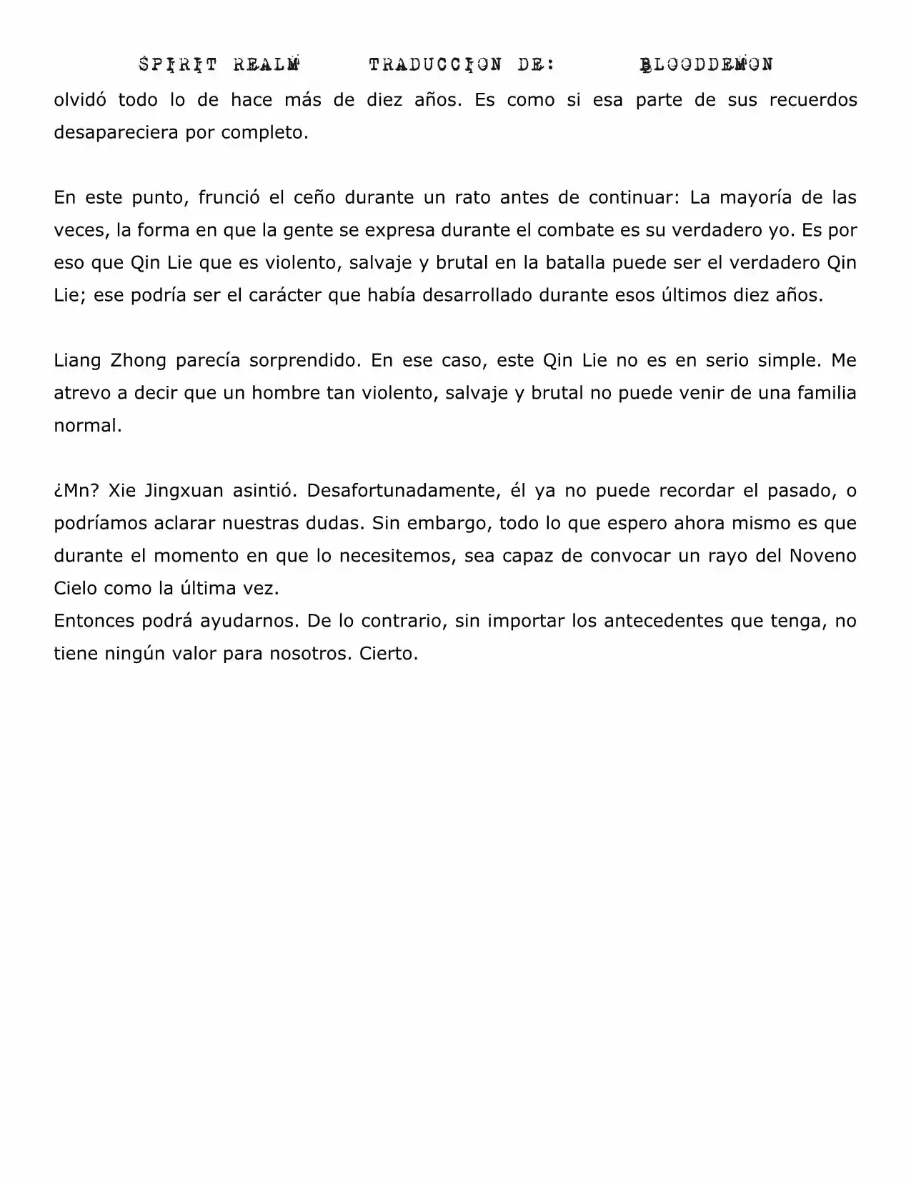 Spirit Realm (Novela) - Capítulo 89 - Página 8 - LectorTMOo