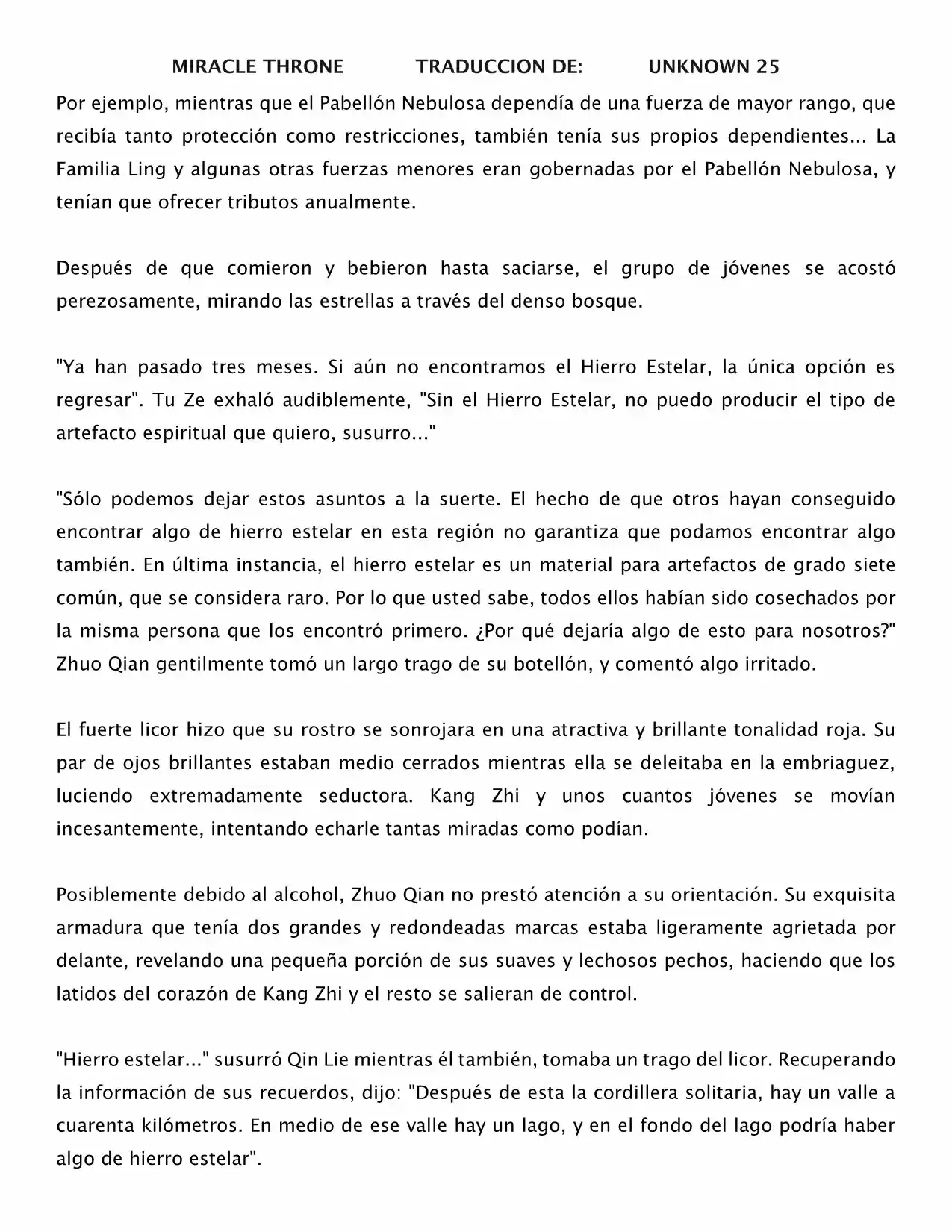 Spirit Realm (Novela) - Capítulo 9 - Página 4 - LectorTMOo