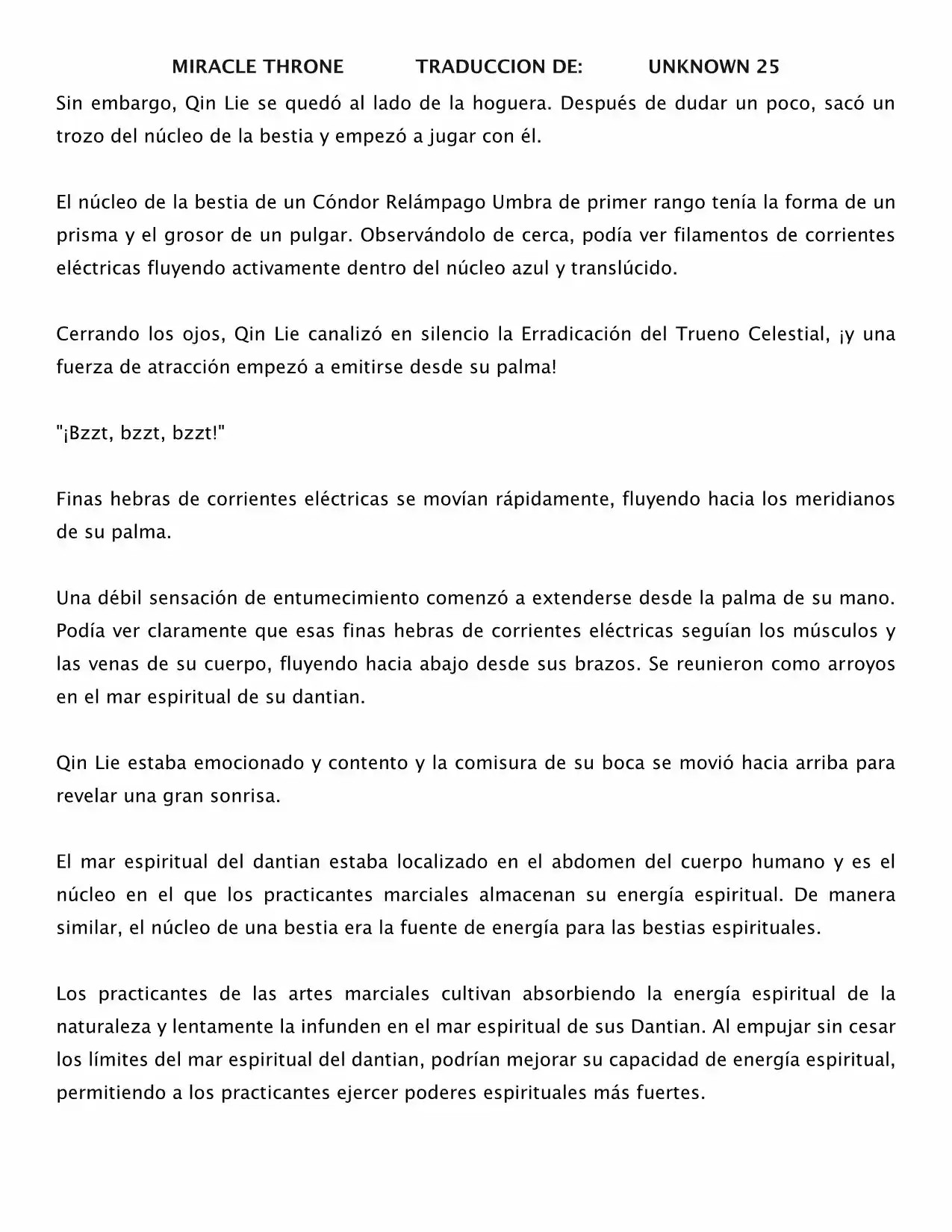 Spirit Realm (Novela) - Capítulo 9 - Página 6 - LectorTMOo