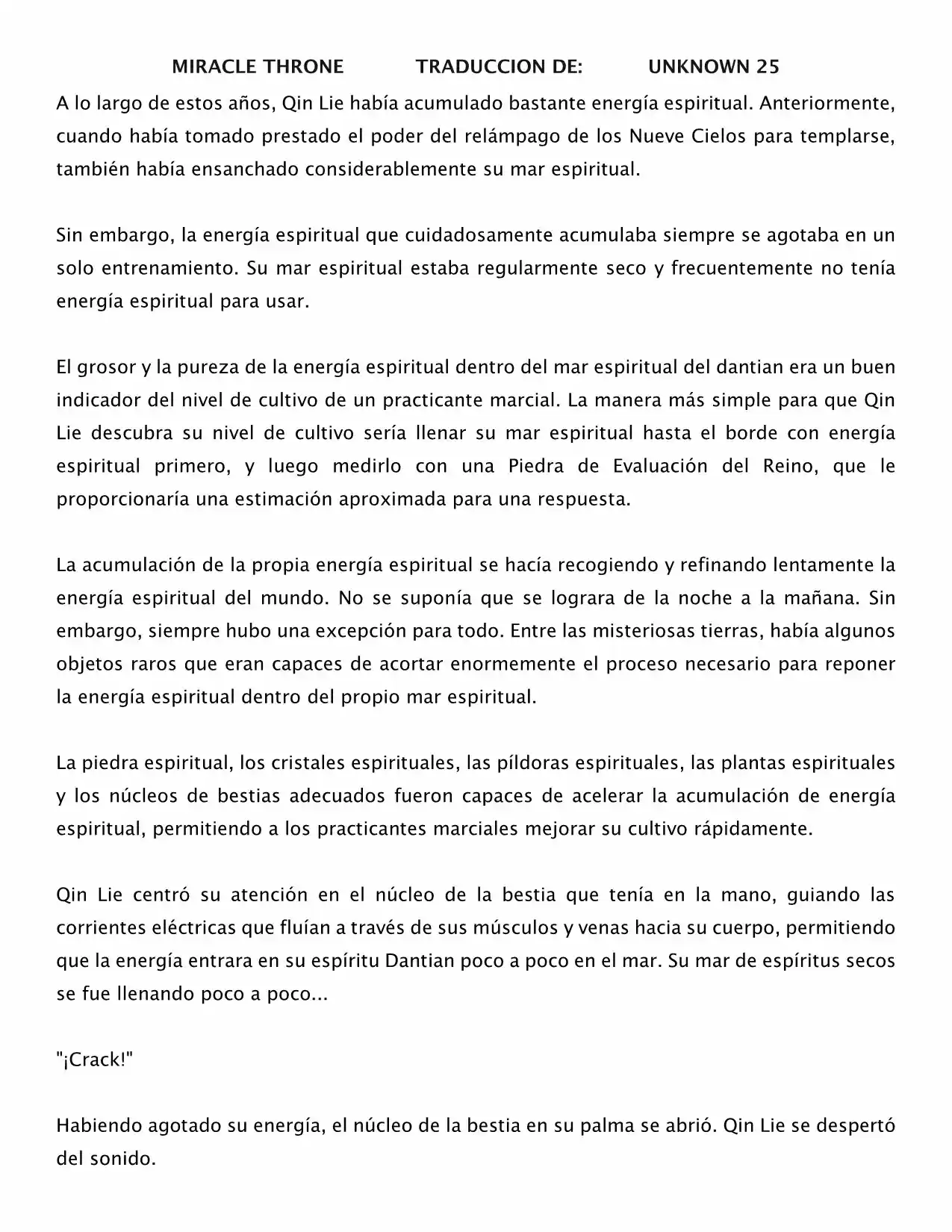 Spirit Realm (Novela) - Capítulo 9 - Página 7 - LectorTMOo