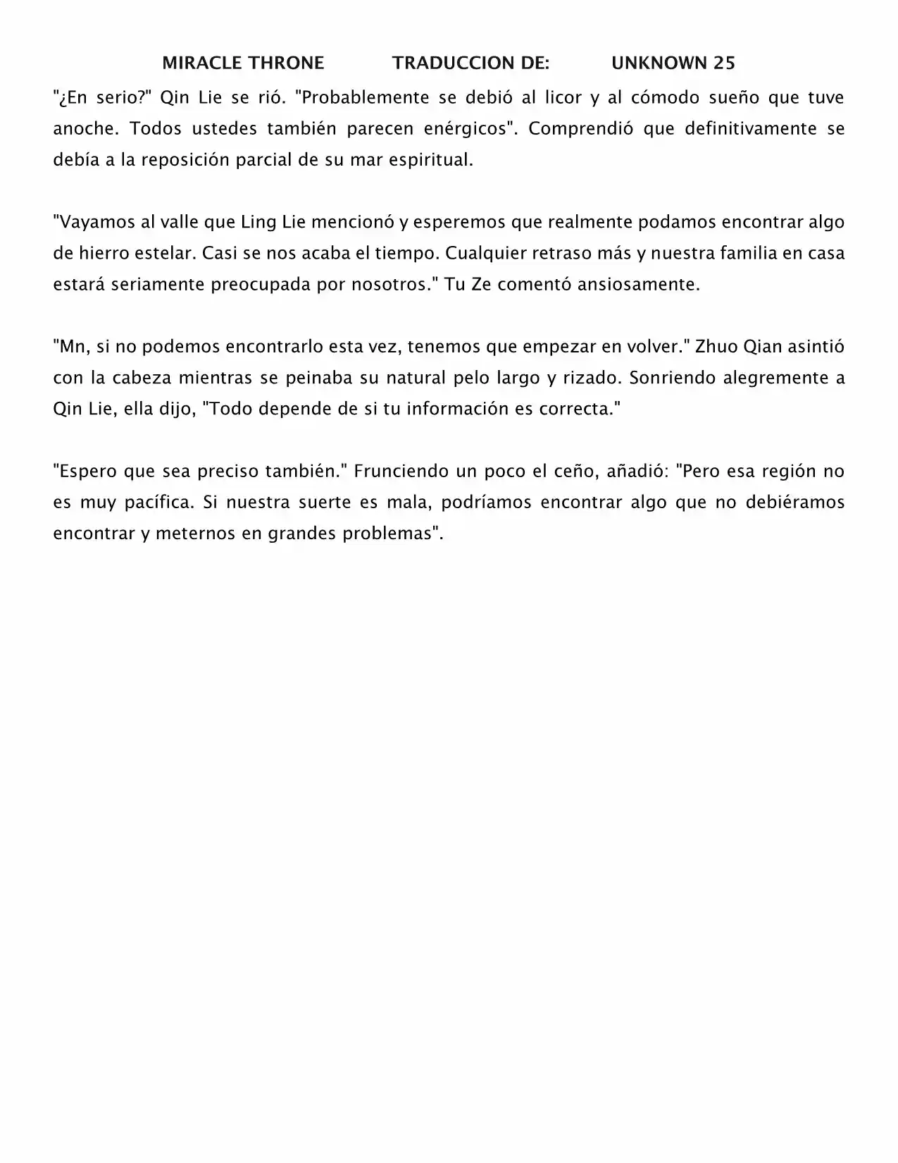 Spirit Realm (Novela) - Capítulo 9 - Página 9 - LectorTMOo