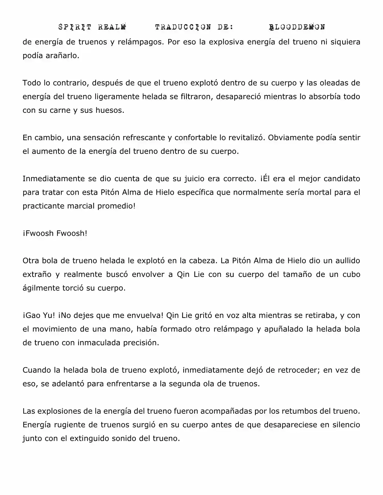 Spirit Realm (Novela) - Capítulo 90 - Página 7 - LectorTMOo