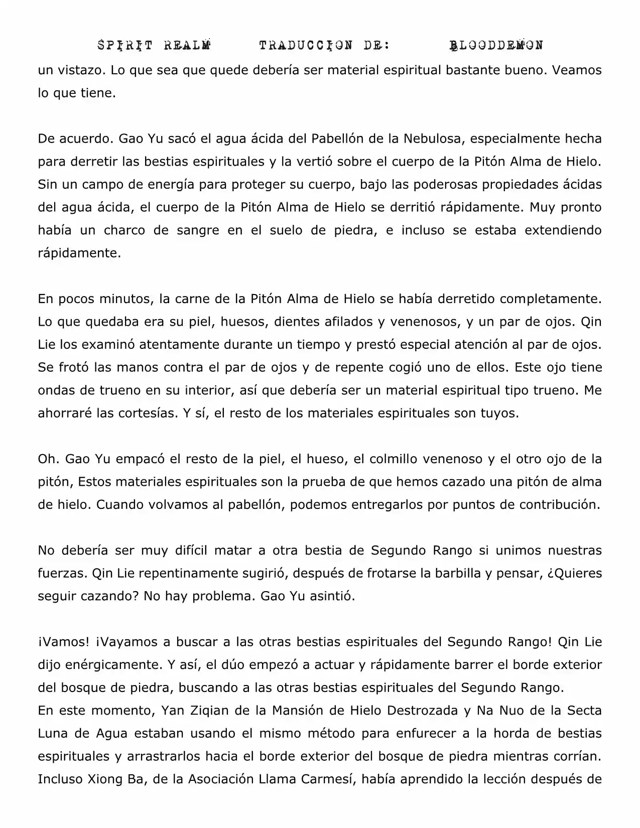 Spirit Realm (Novela) - Capítulo 91 - Página 9 - LectorTMOo