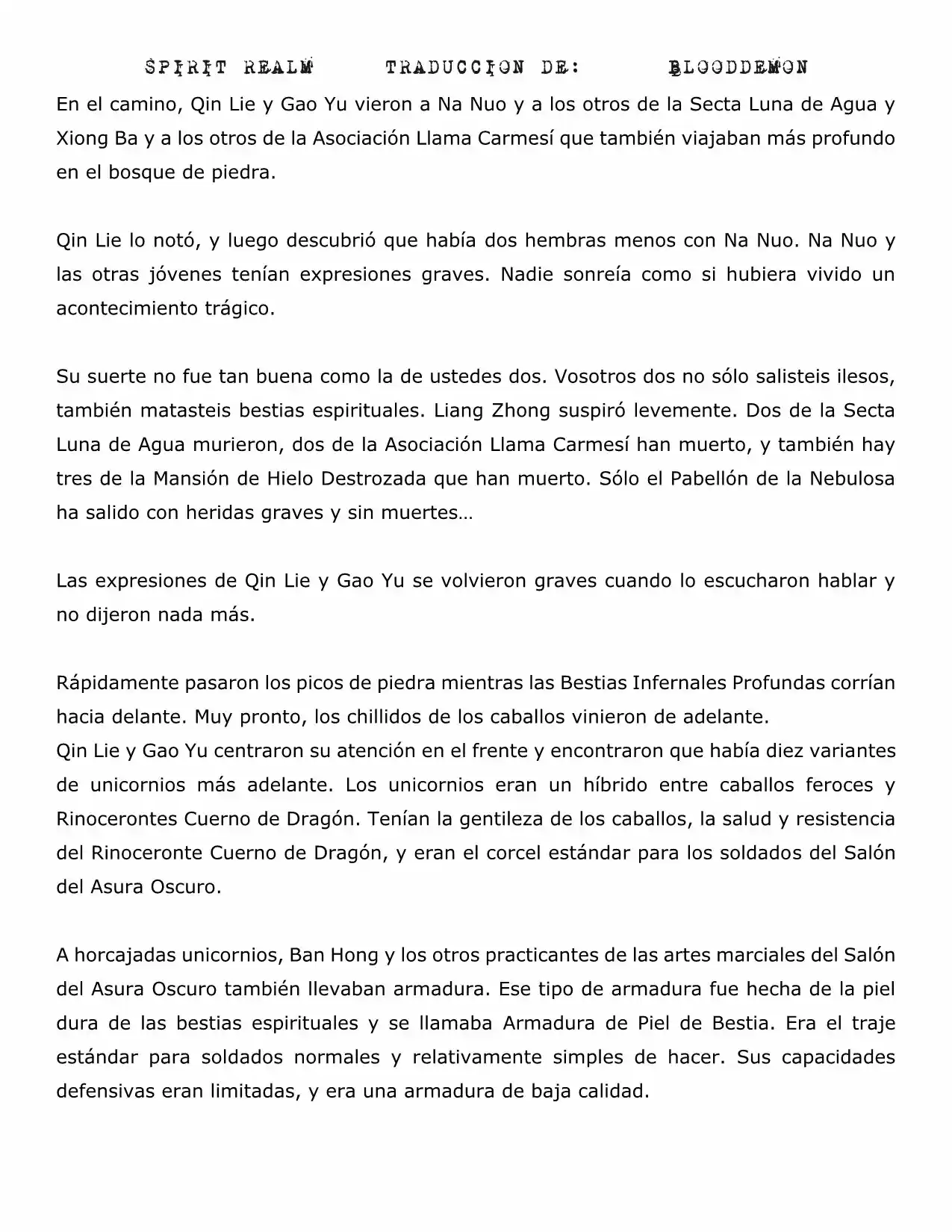Spirit Realm (Novela) - Capítulo 92 - Página 5 - LectorTMOo