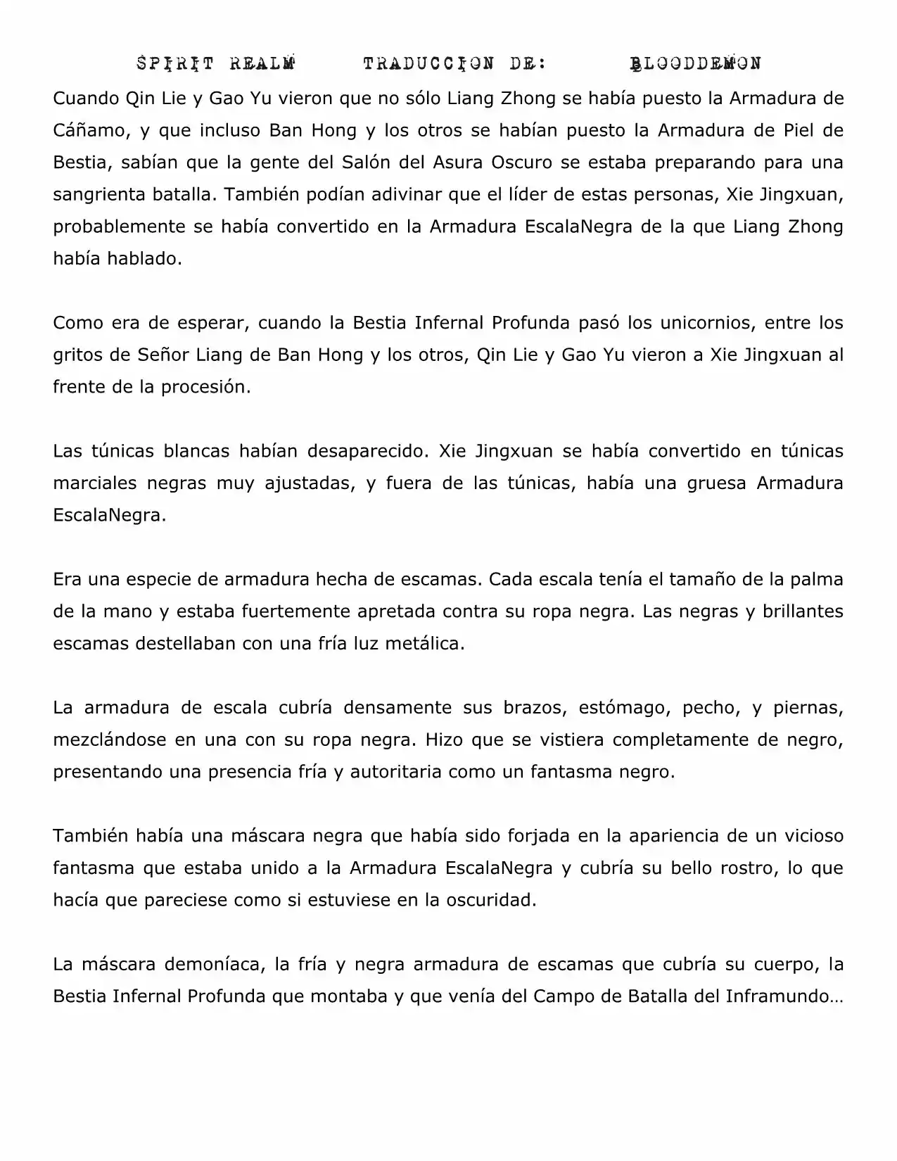 Spirit Realm (Novela) - Capítulo 92 - Página 6 - LectorTMOo