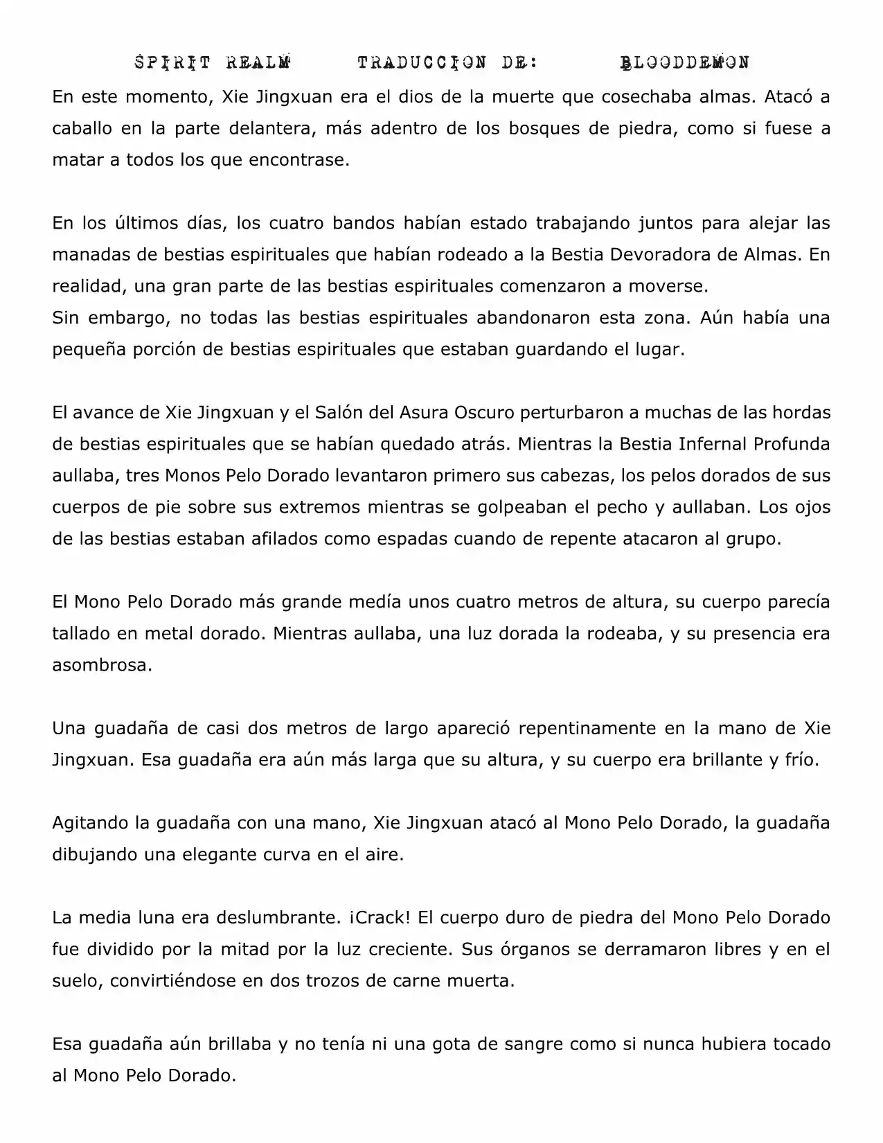 Spirit Realm (Novela) - Capítulo 92 - Página 7 - LectorTMOo