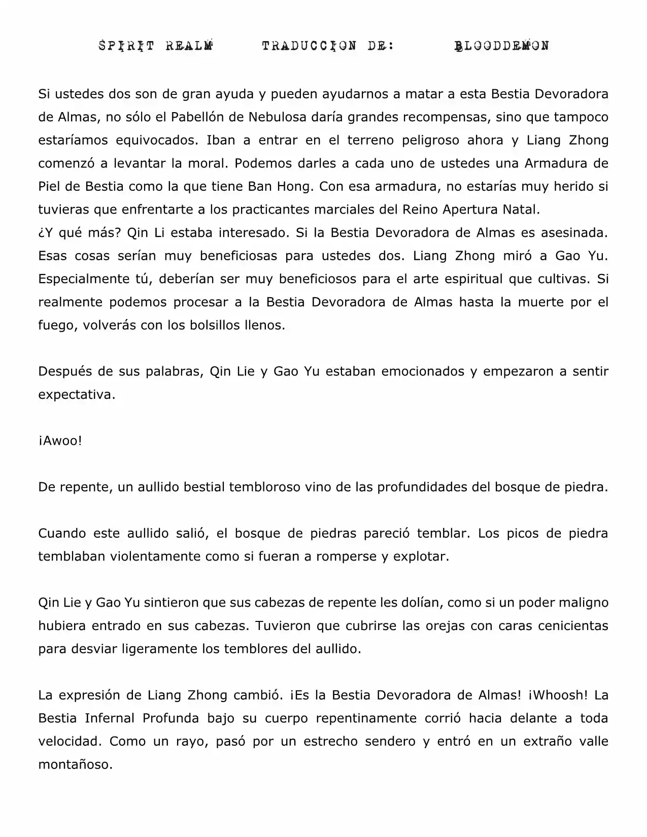 Spirit Realm (Novela) - Capítulo 93 - Página 7 - LectorTMOo