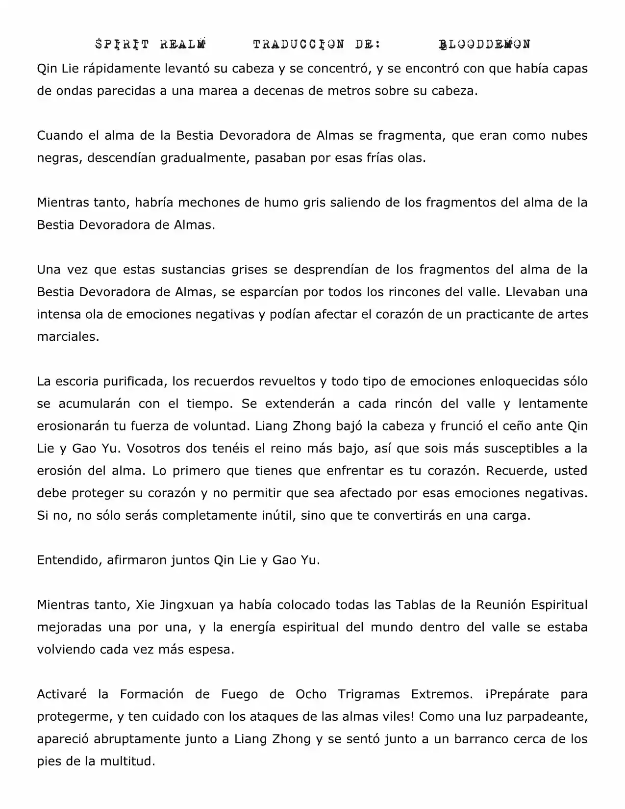 Spirit Realm (Novela) - Capítulo 94 - Página 4 - LectorTMOo