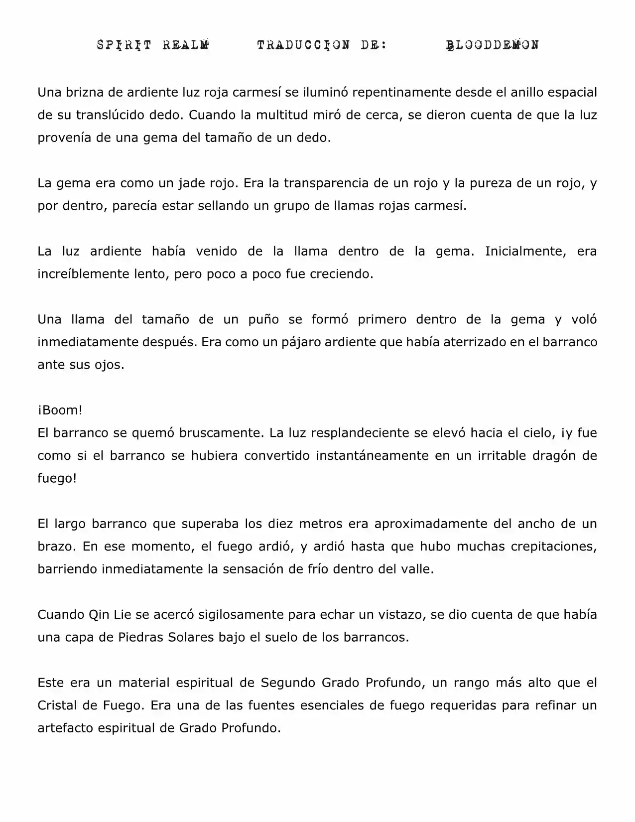 Spirit Realm (Novela) - Capítulo 94 - Página 5 - LectorTMOo