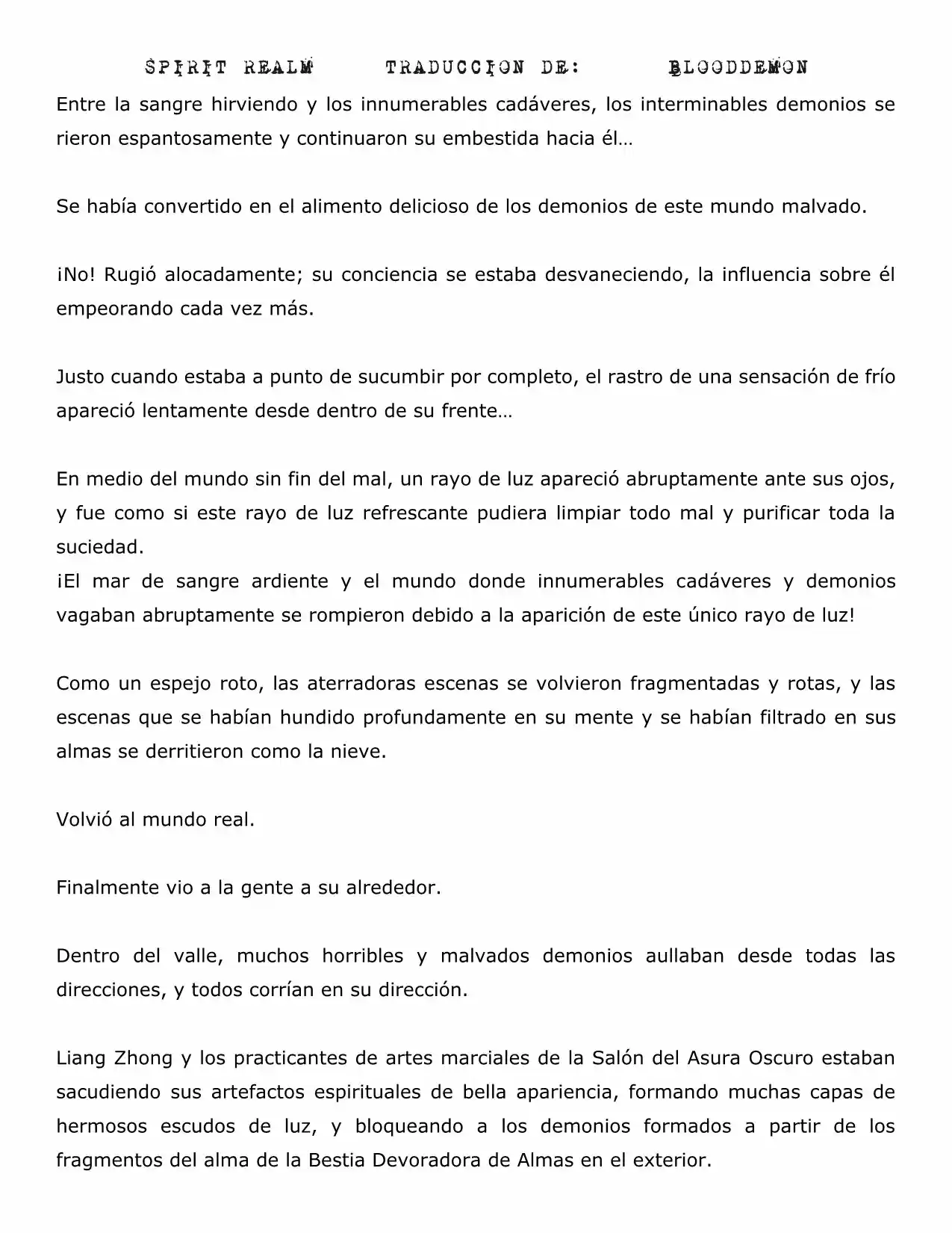 Spirit Realm (Novela) - Capítulo 94 - Página 8 - LectorTMOo