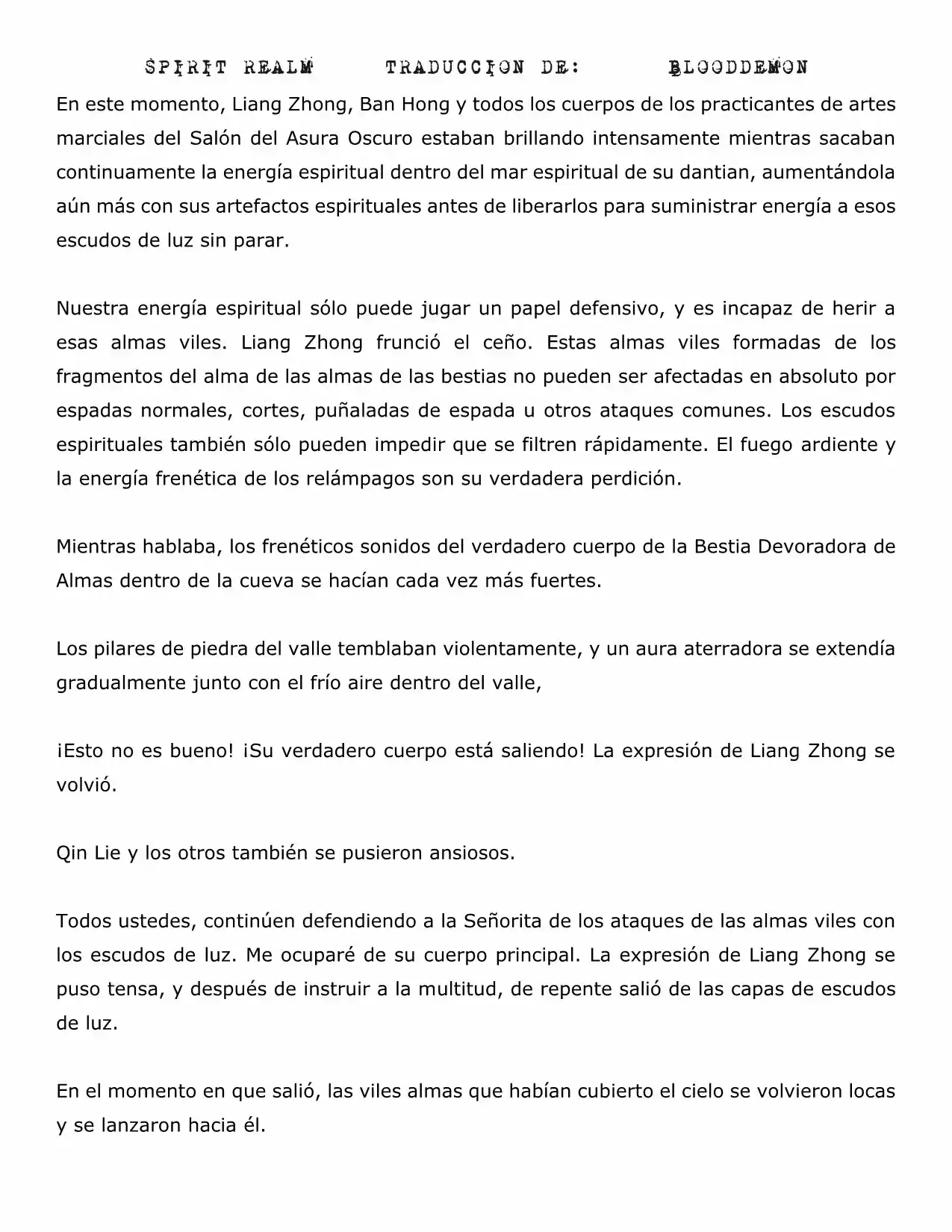 Spirit Realm (Novela) - Capítulo 95 - Página 7 - LectorTMOo