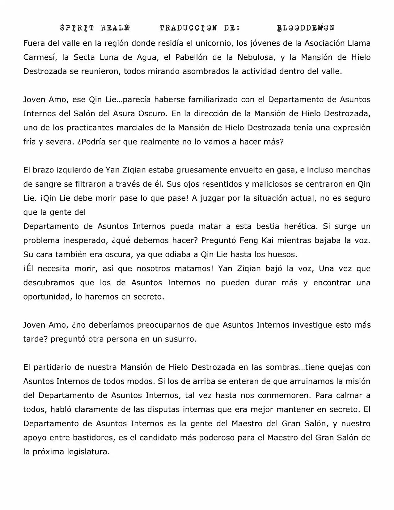 Spirit Realm (Novela) - Capítulo 96 - Página 8 - LectorTMOo