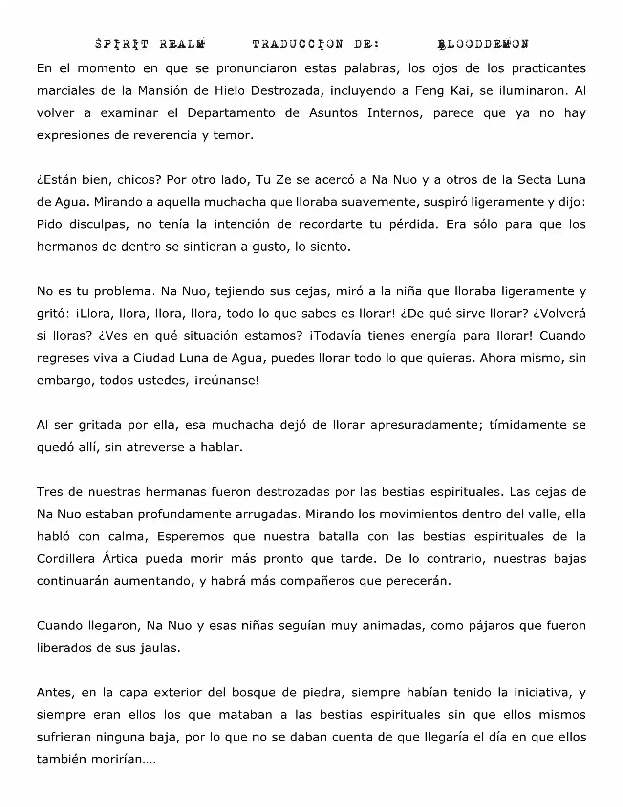 Spirit Realm (Novela) - Capítulo 96 - Página 10 - LectorTMOo