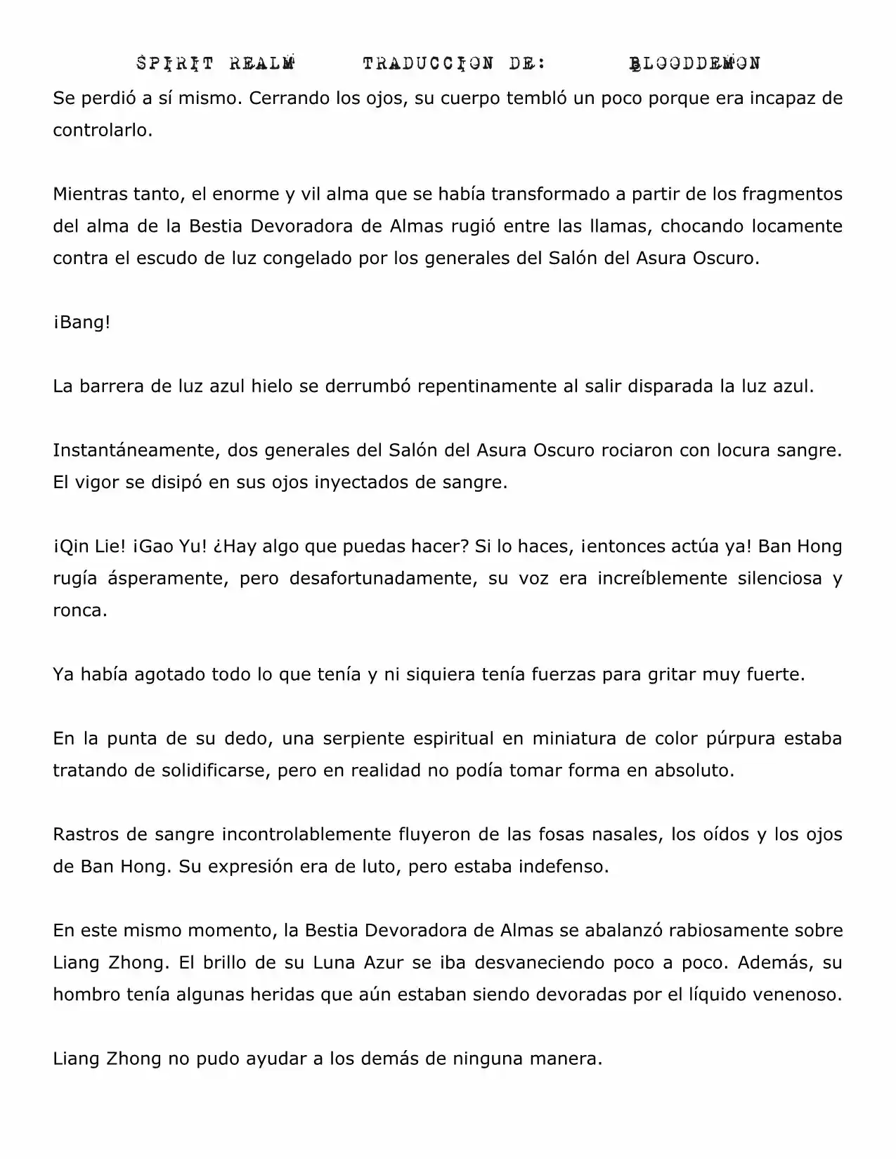 Spirit Realm (Novela) - Capítulo 97 - Página 6 - LectorTMOo
