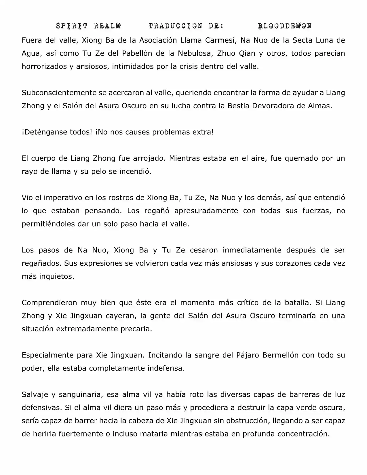 Spirit Realm (Novela) - Capítulo 97 - Página 7 - LectorTMOo