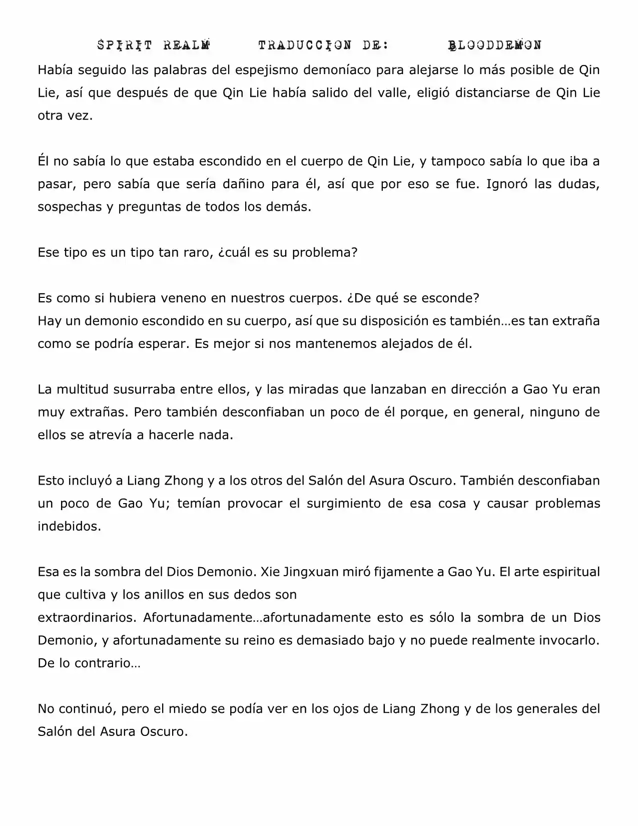Spirit Realm (Novela) - Capítulo 98 - Página 8 - LectorTMOo