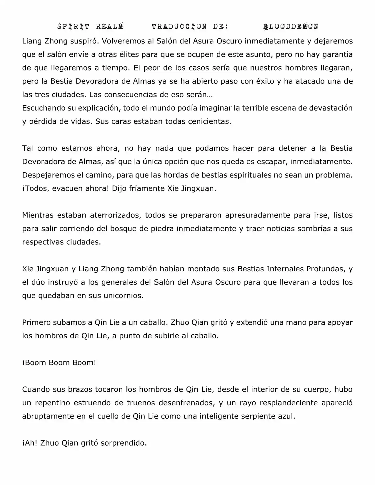 Spirit Realm (Novela) - Capítulo 99 - Página 7 - LectorTMOo