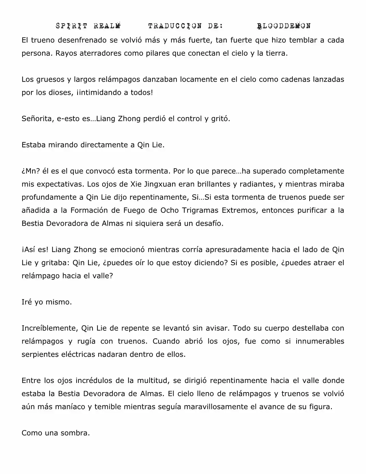 Spirit Realm (Novela) - Capítulo 99 - Página 9 - LectorTMOo