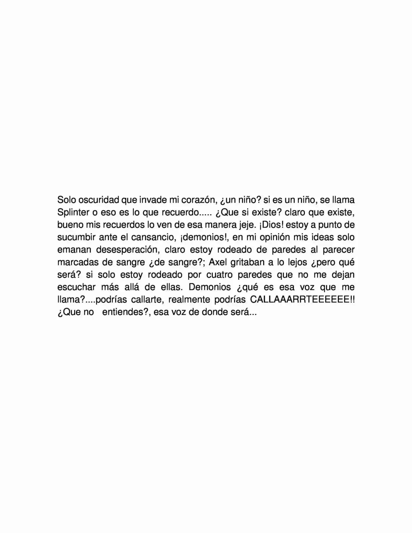 Splinter El Cazador - Capítulo 1 - Página 1 - LectorTMOo