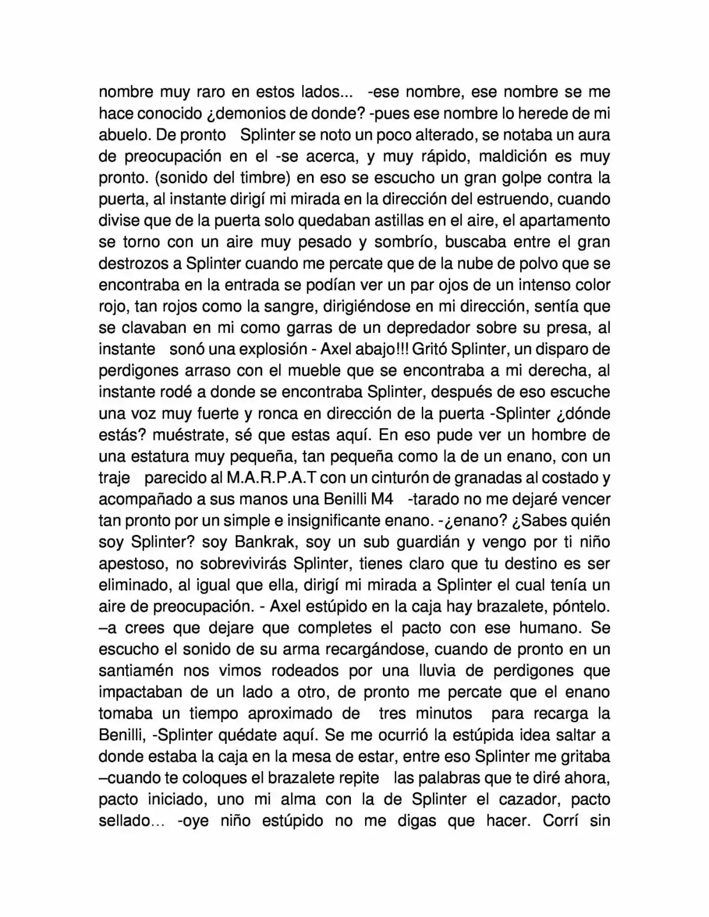 Splinter El Cazador - Capítulo 1 - Página 5 - LectorTMOo