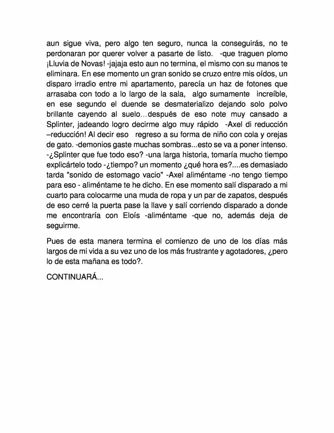 Splinter El Cazador - Capítulo 1 - Página 8 - LectorTMOo
