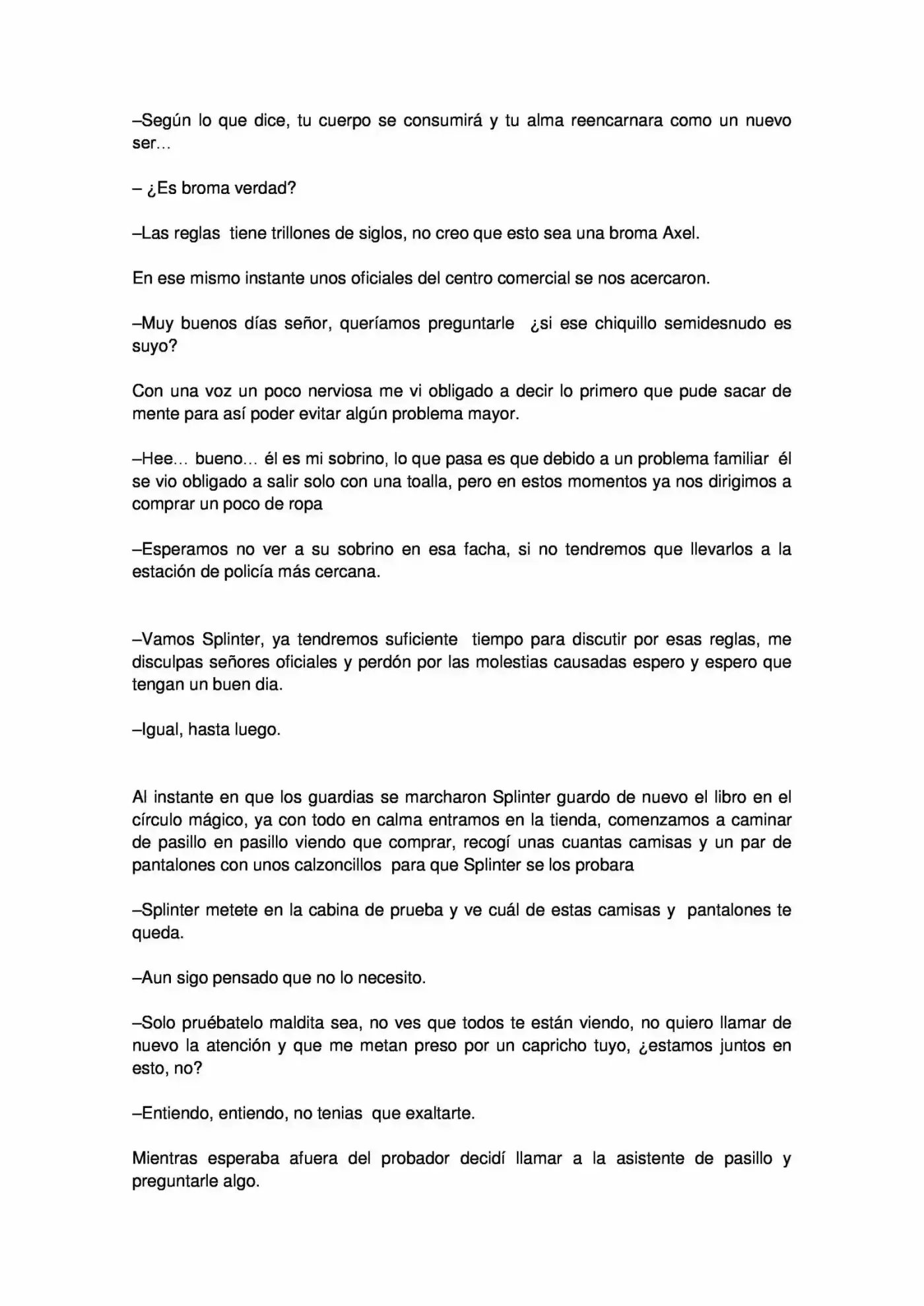 Splinter El Cazador - Capítulo 2 - Página 5 - LectorTMOo