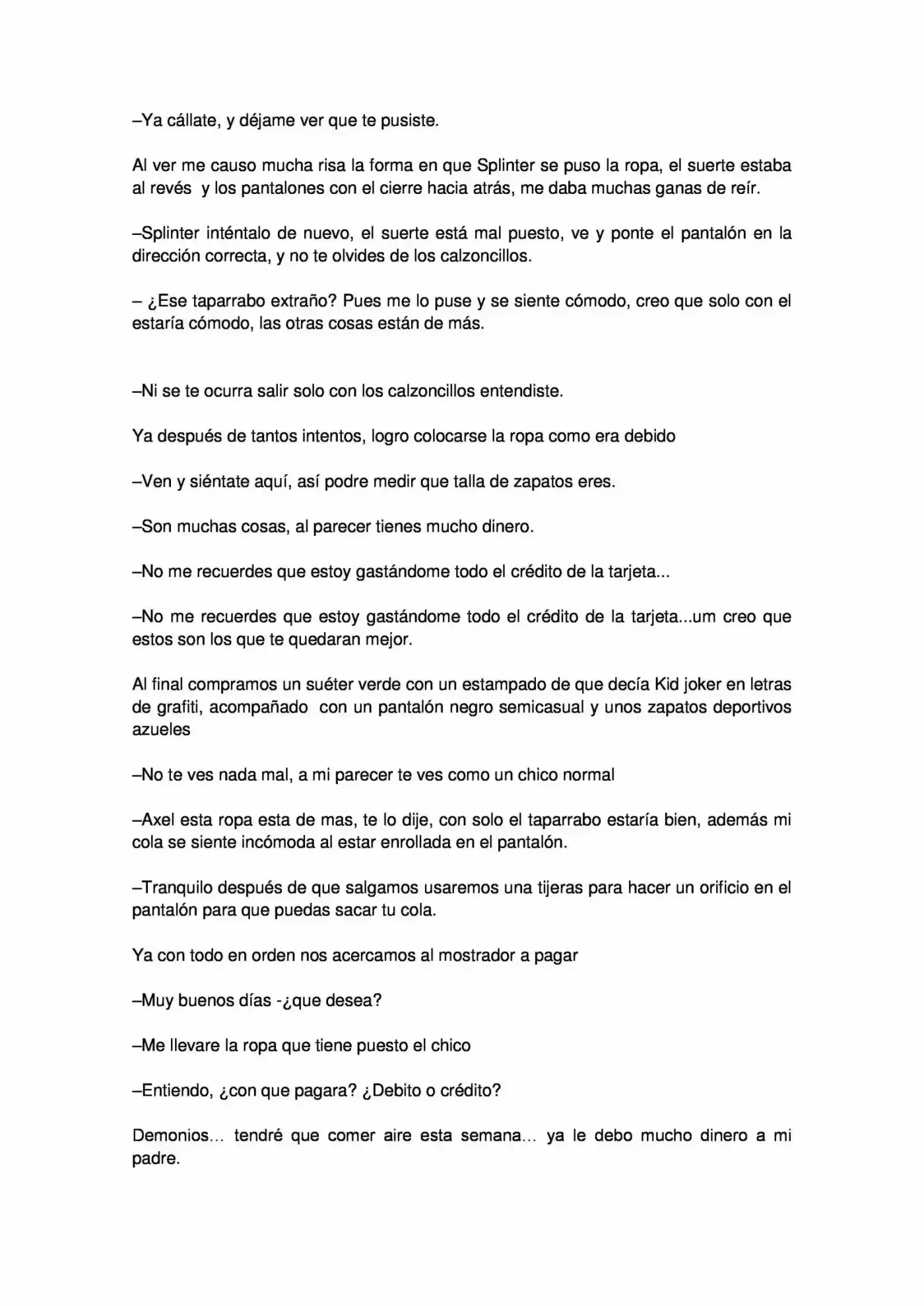 Splinter El Cazador - Capítulo 2 - Página 7 - LectorTMOo