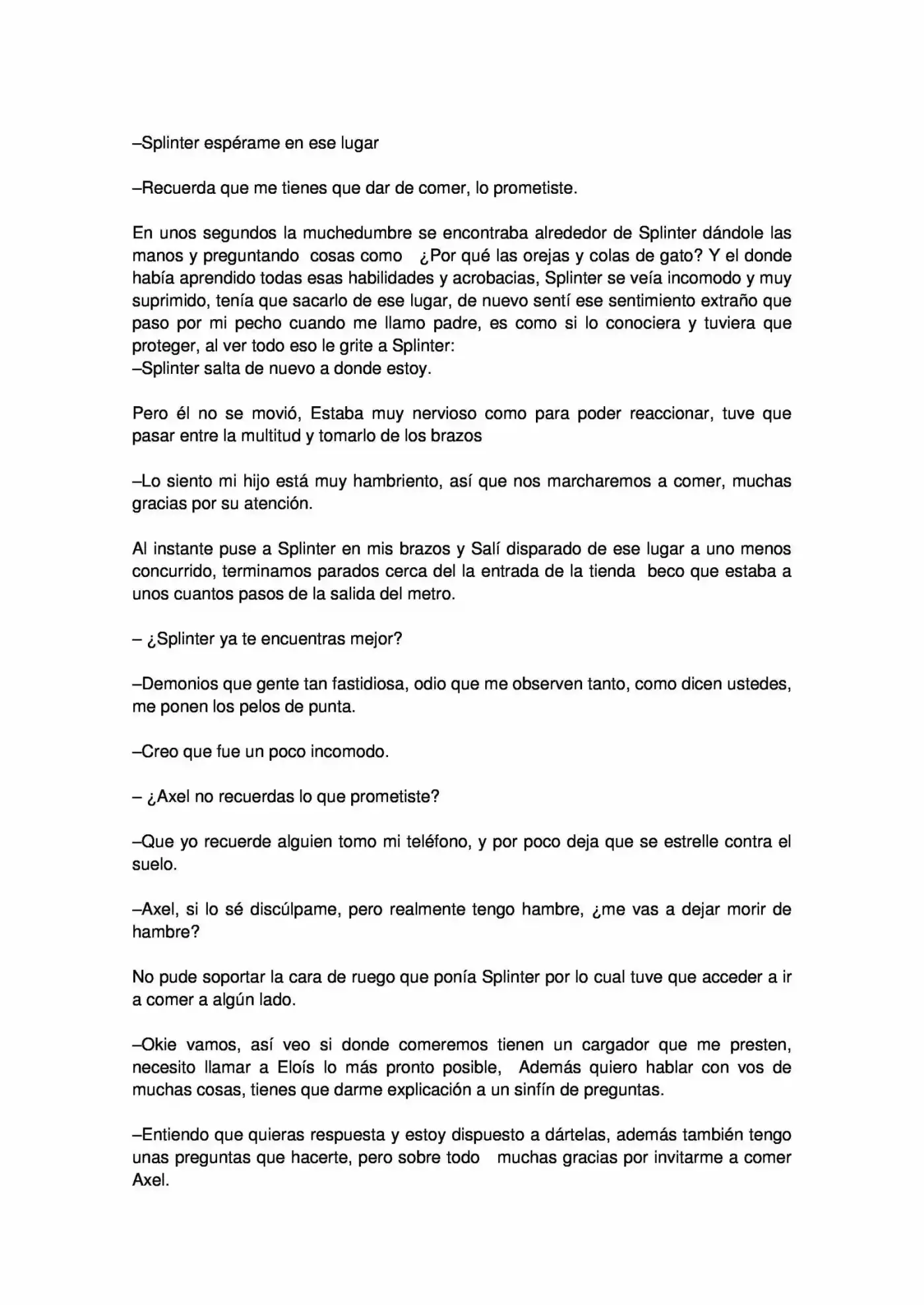 Splinter El Cazador - Capítulo 2 - Página 10 - LectorTMOo