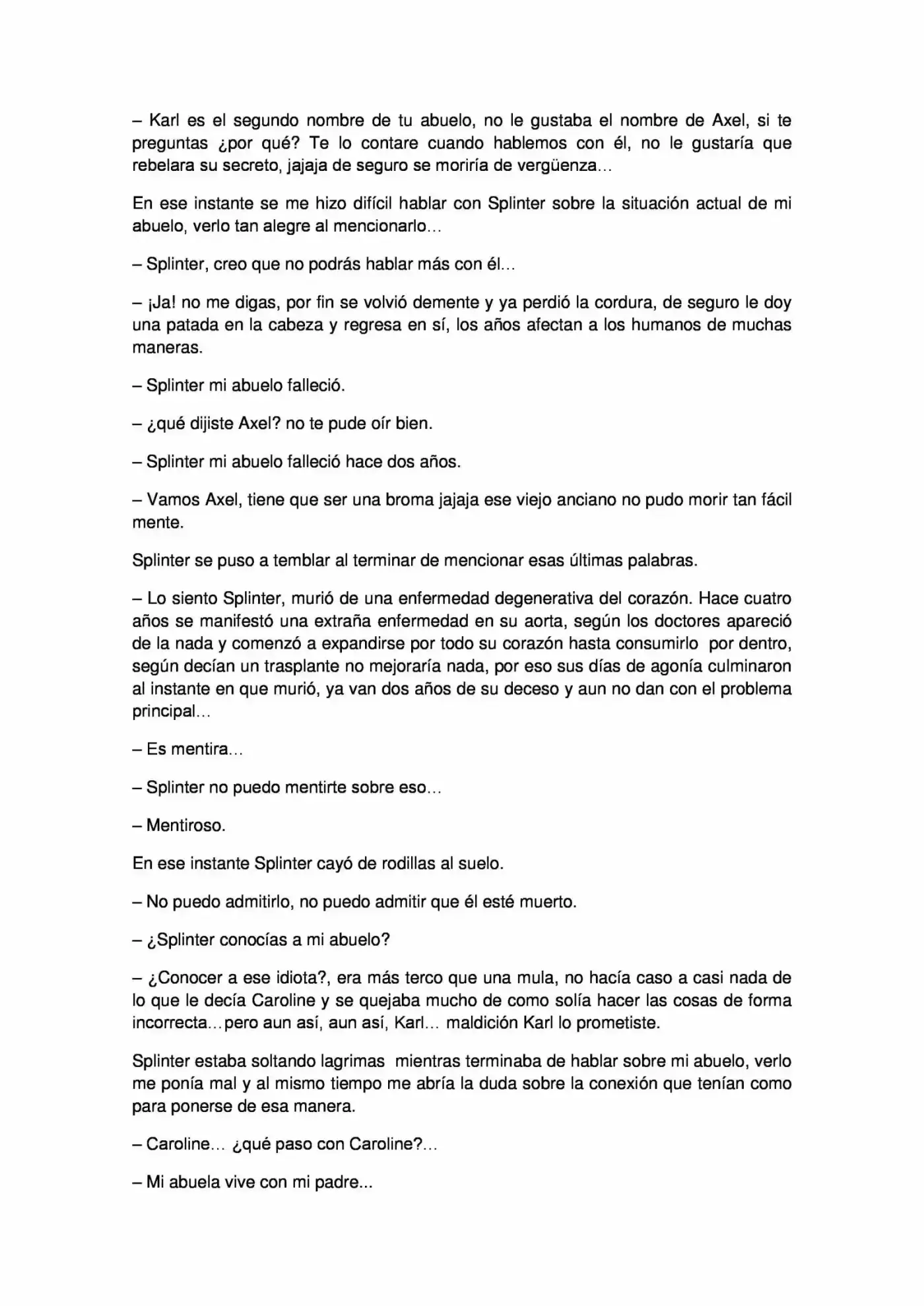 Splinter El Cazador - Capítulo 3 - Página 8 - LectorTMOo