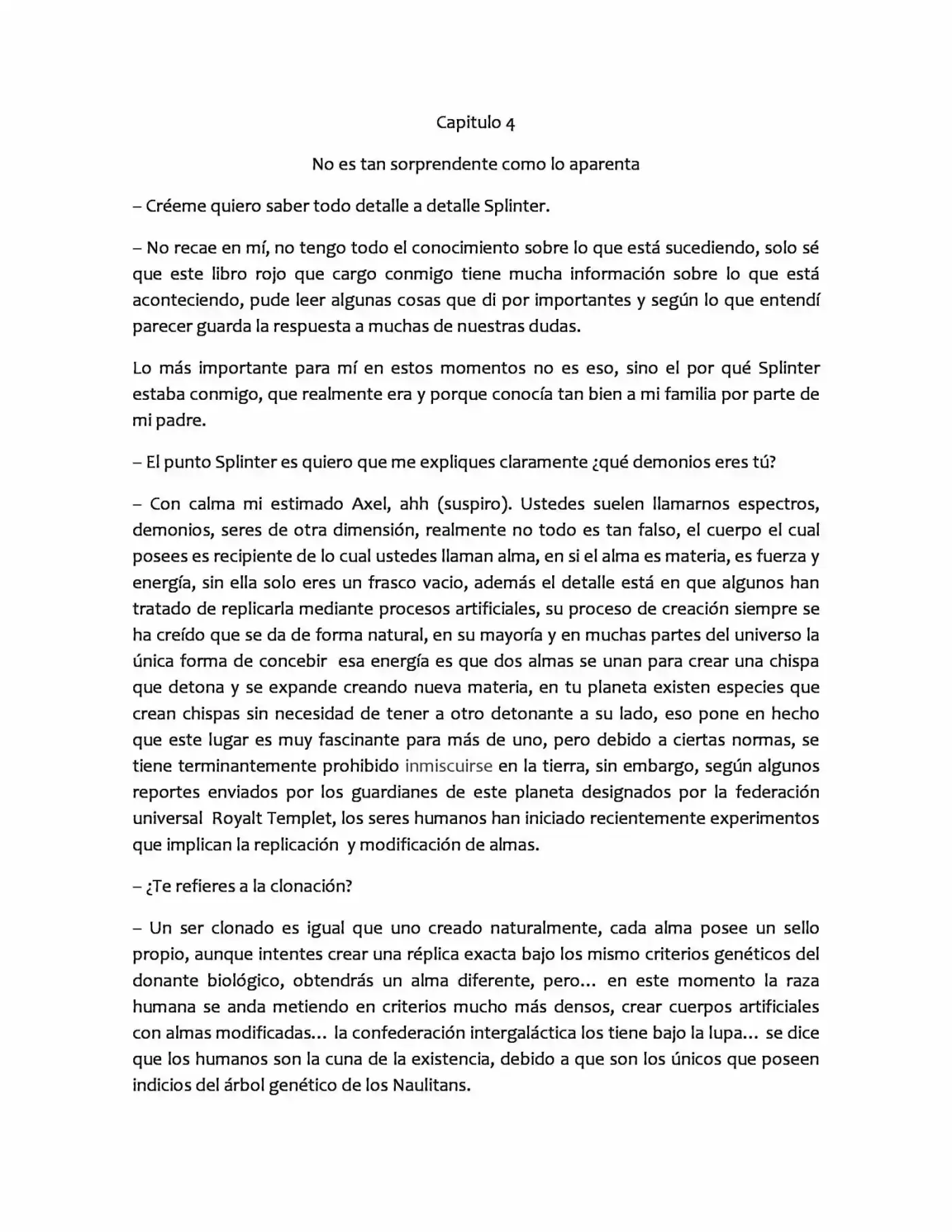 Splinter El Cazador - Capítulo 4 - Página 3 - LectorTMOo