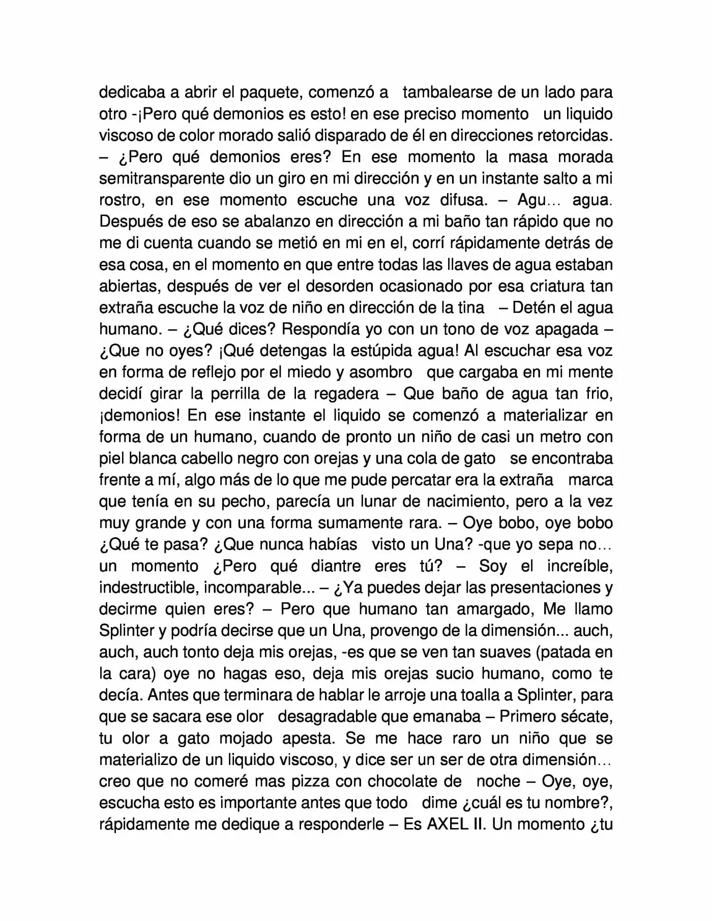 Splinter El Cazador - Capítulo 0.1 - Página 4 - LectorTMOo
