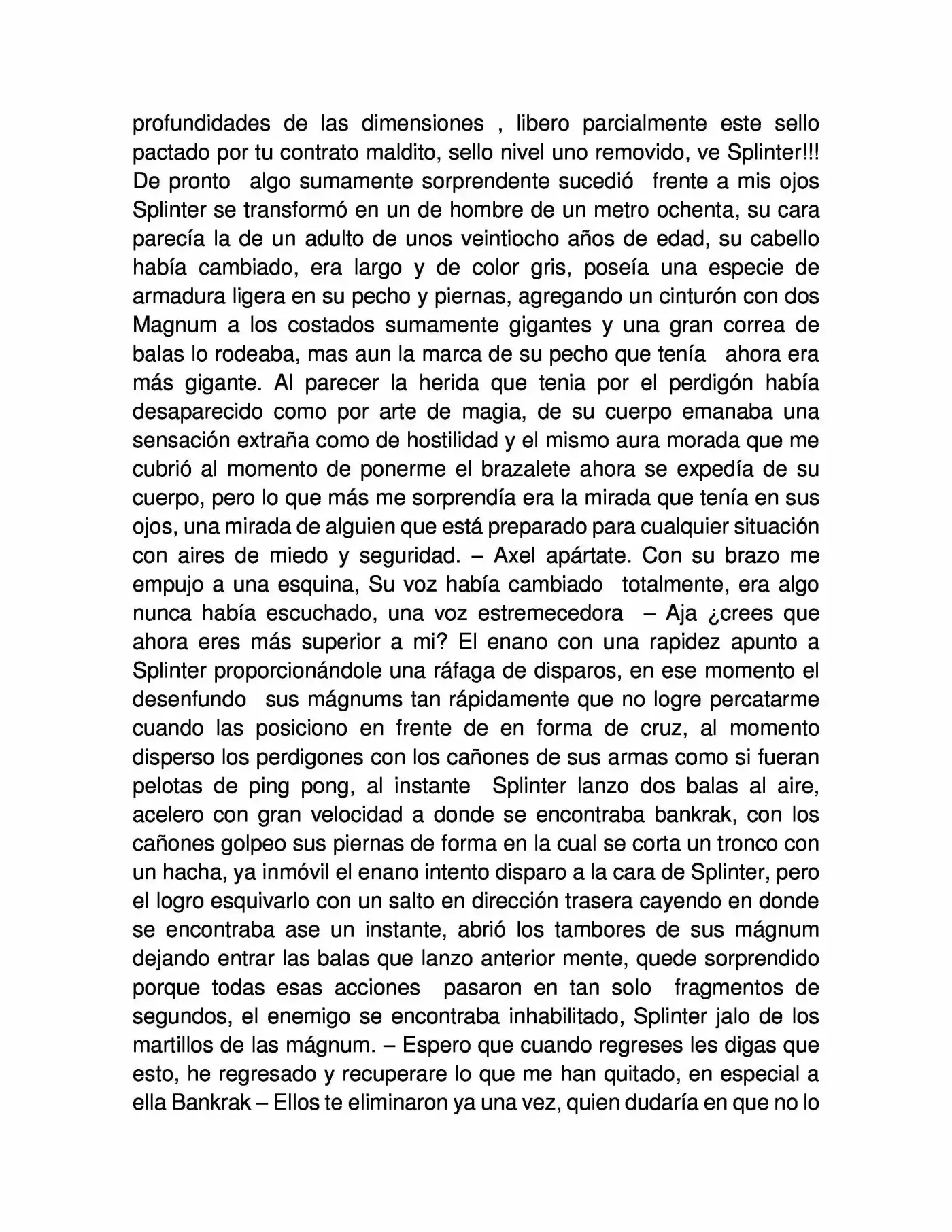 Splinter El Cazador - Capítulo 0.1 - Página 7 - LectorTMOo