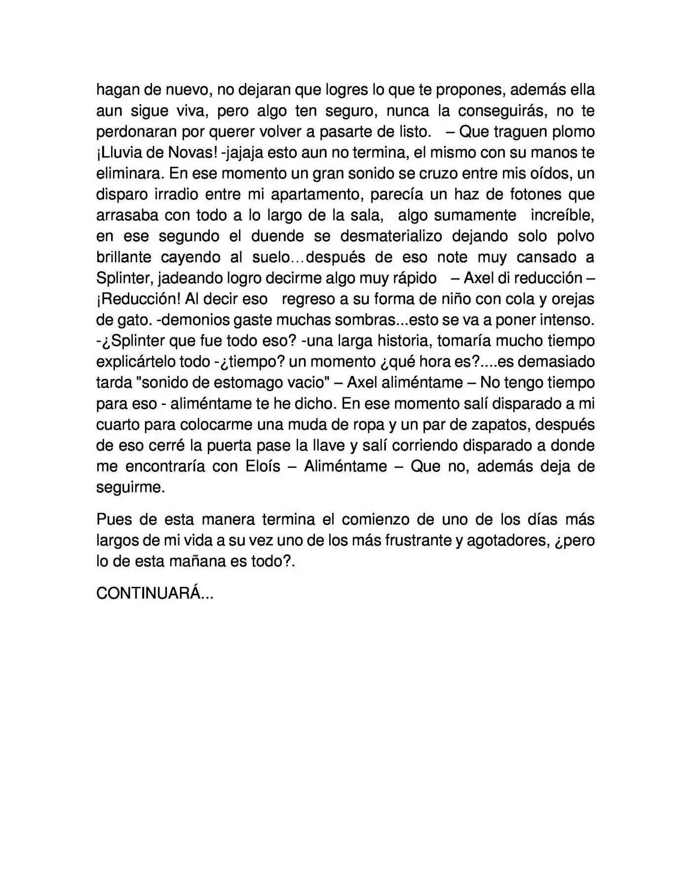 Splinter El Cazador - Capítulo 0.1 - Página 8 - LectorTMOo