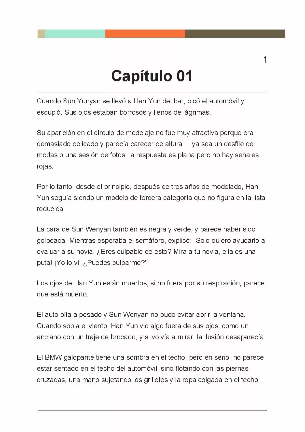 Spoiled (Novela) - Capítulo 1 - Página 1 - LectorTMOo