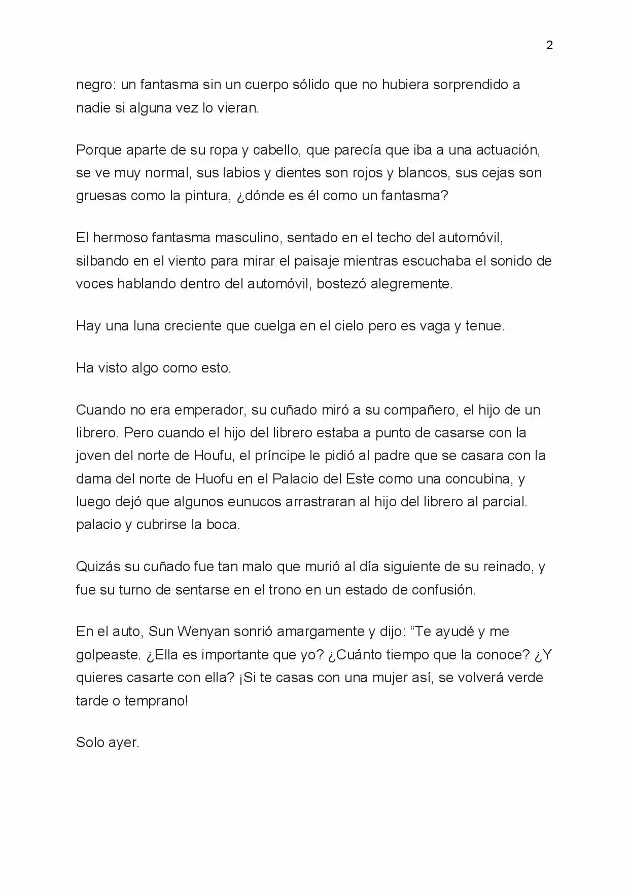 Spoiled (Novela) - Capítulo 1 - Página 2 - LectorTMOo