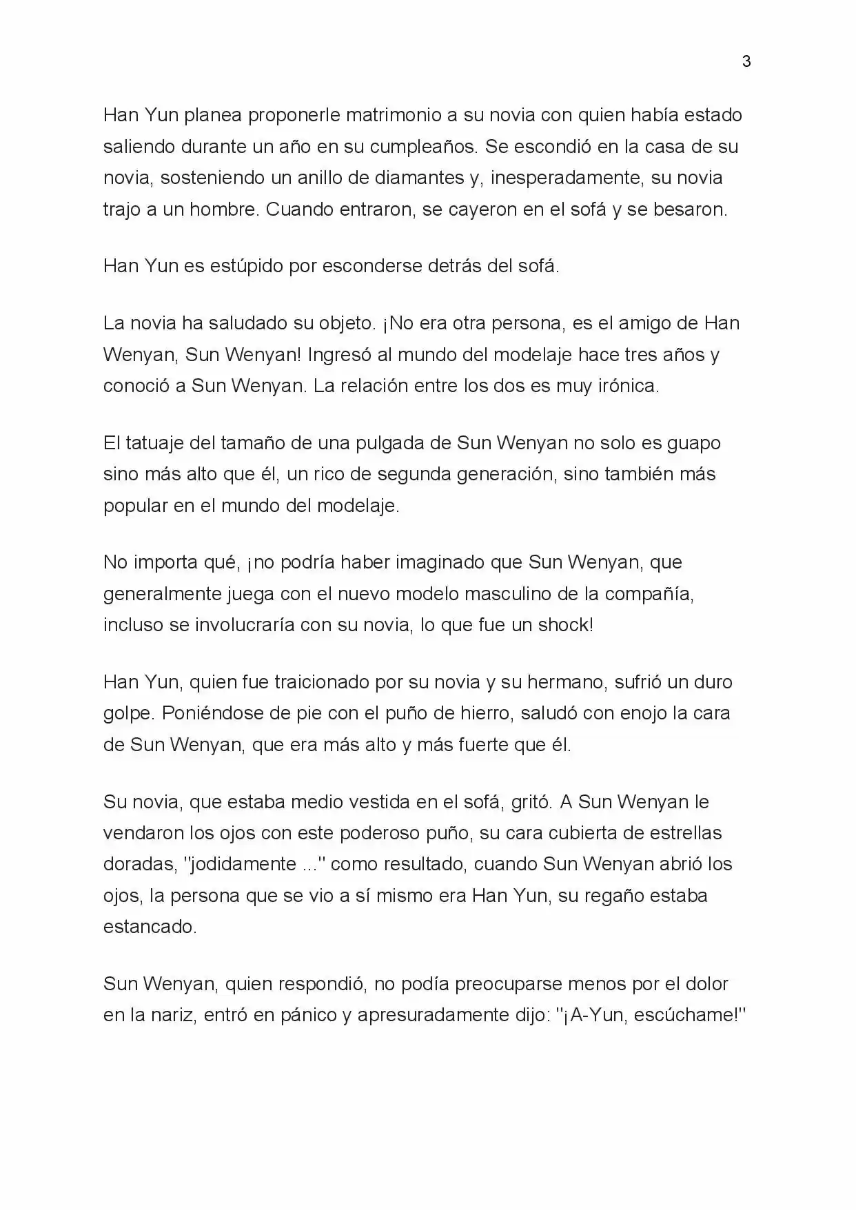 Spoiled (Novela) - Capítulo 1 - Página 3 - LectorTMOo