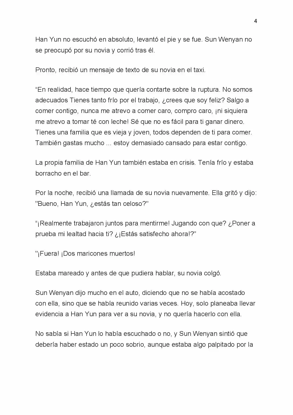 Spoiled (Novela) - Capítulo 1 - Página 4 - LectorTMOo