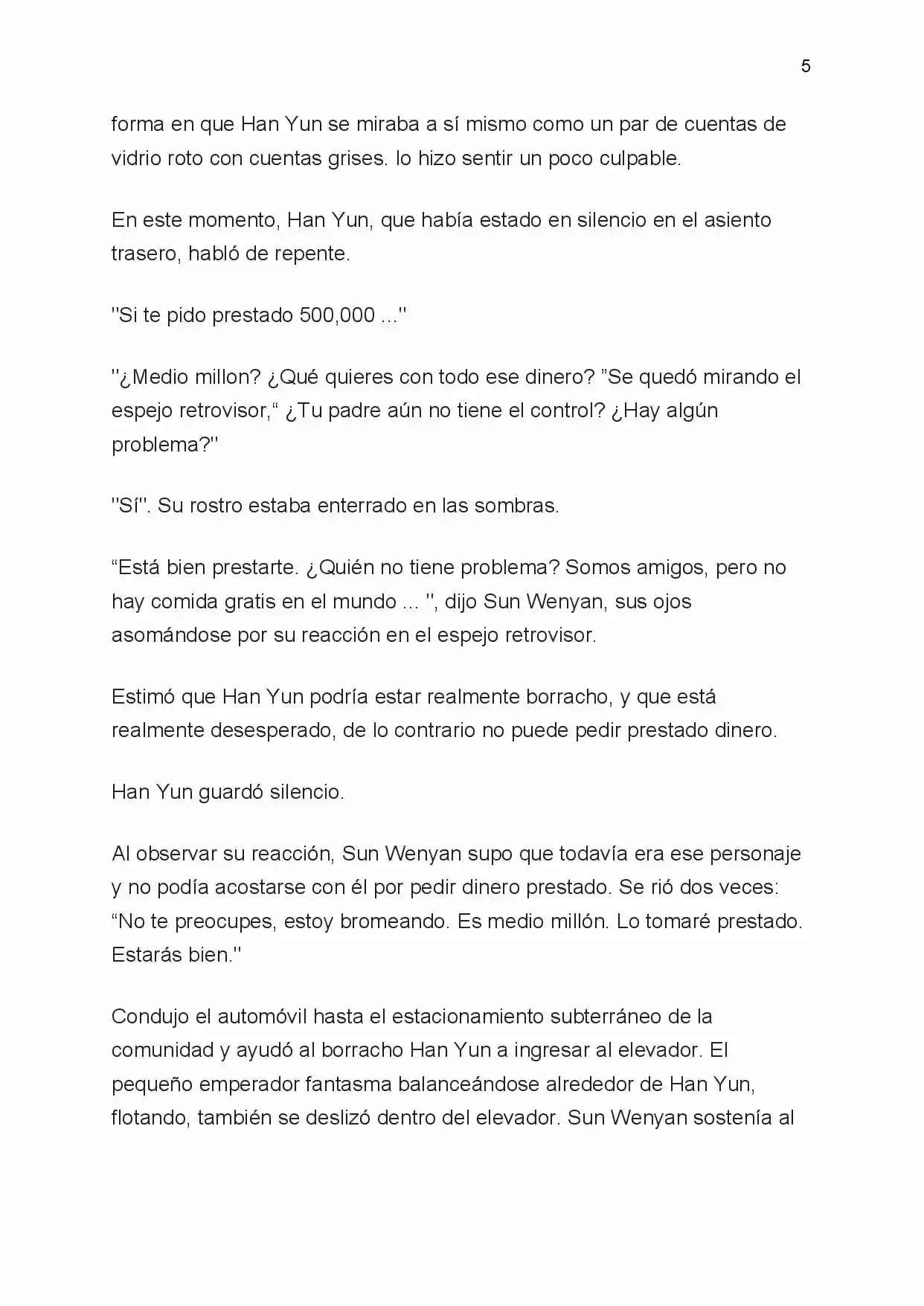 Spoiled (Novela) - Capítulo 1 - Página 5 - LectorTMOo