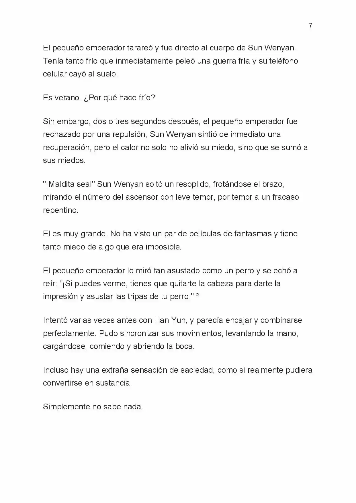 Spoiled (Novela) - Capítulo 1 - Página 7 - LectorTMOo